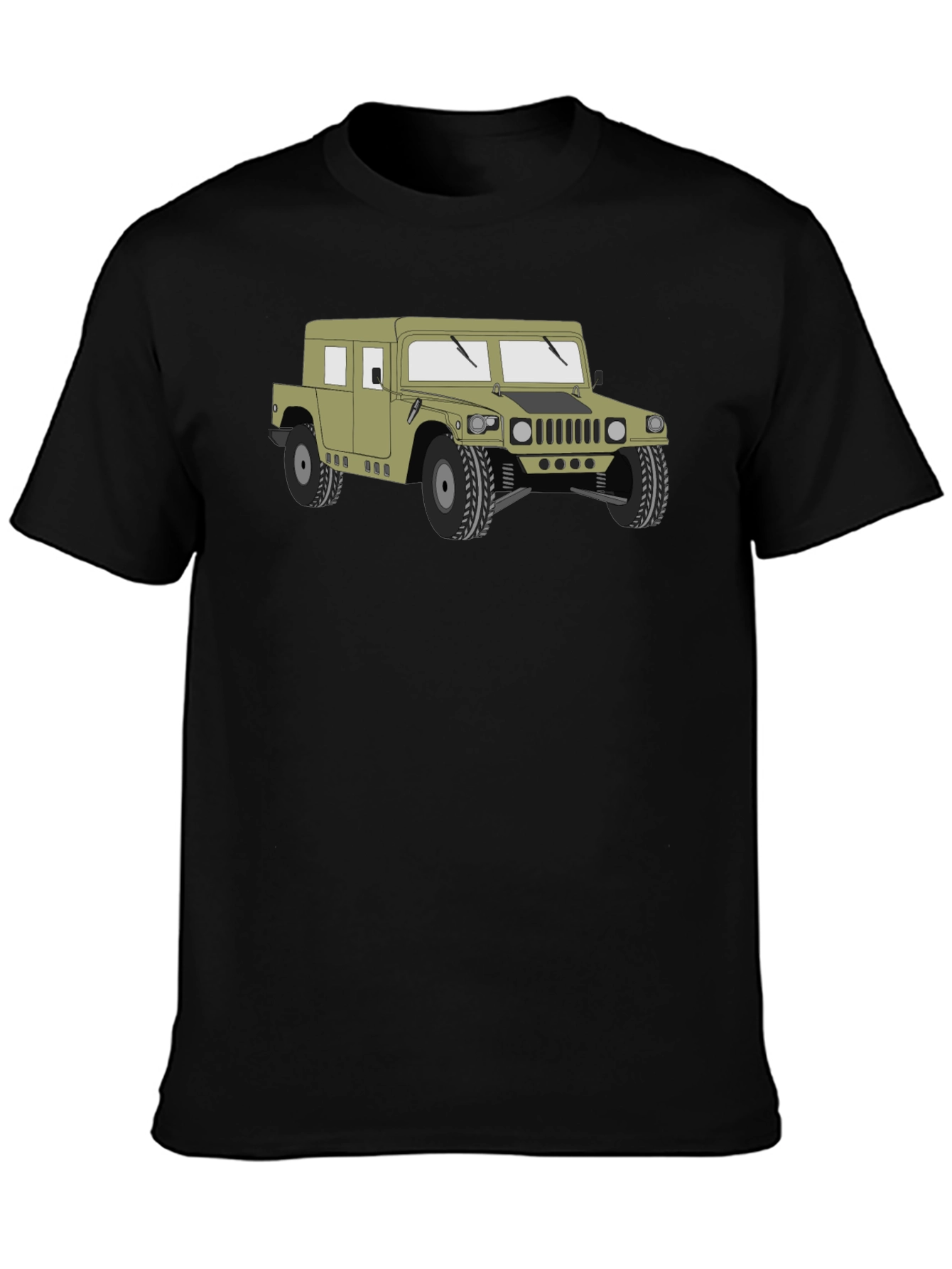 Humvee Graphic Tee - Military Vehicle T-Shirt
