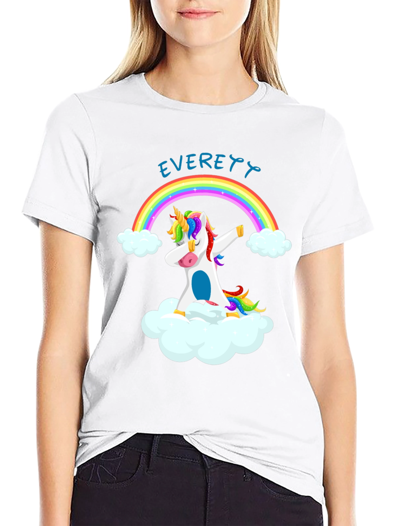 Unicorn Rainbow T-Shirt - Everetty