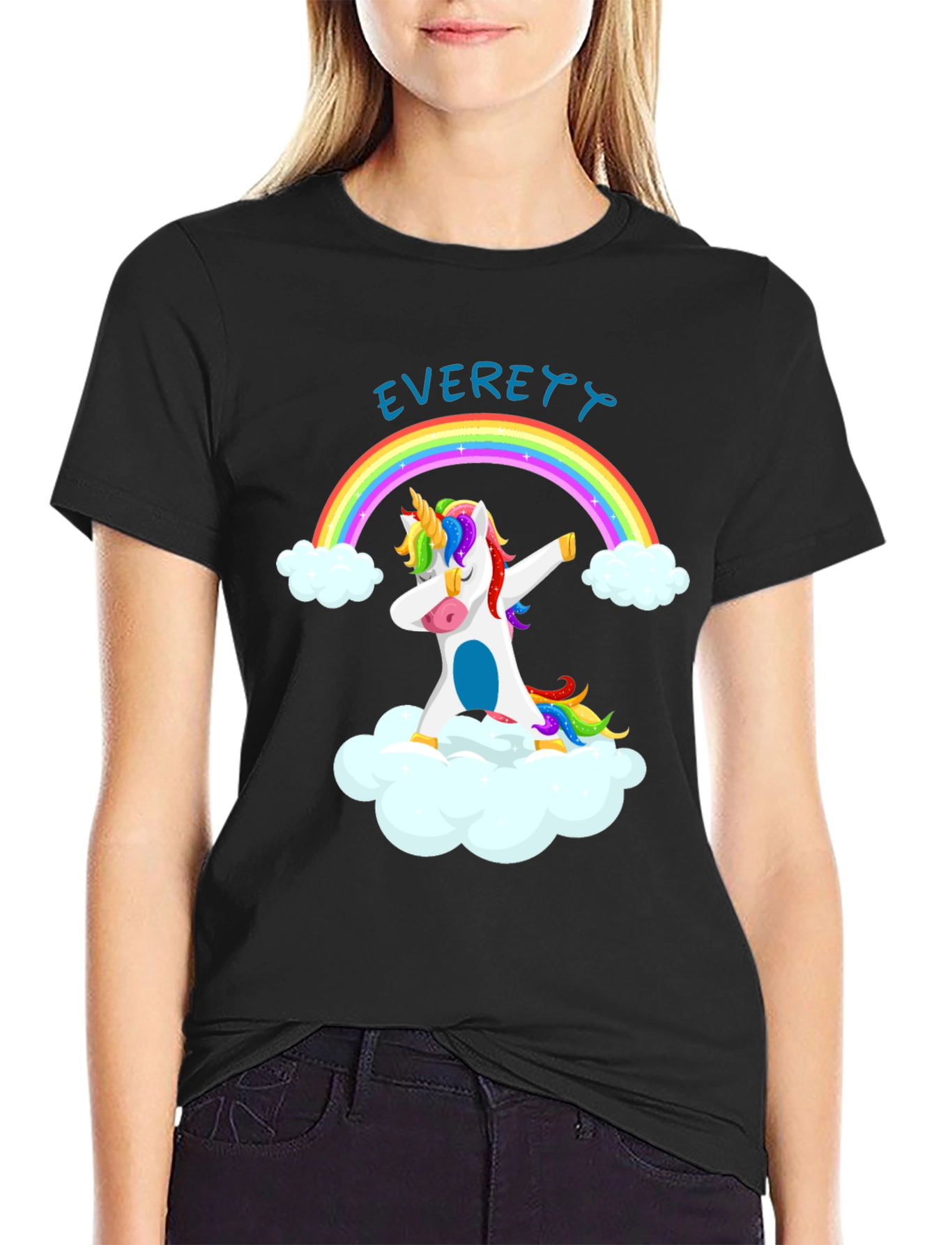 Unicorn Rainbow T-Shirt - Everetty