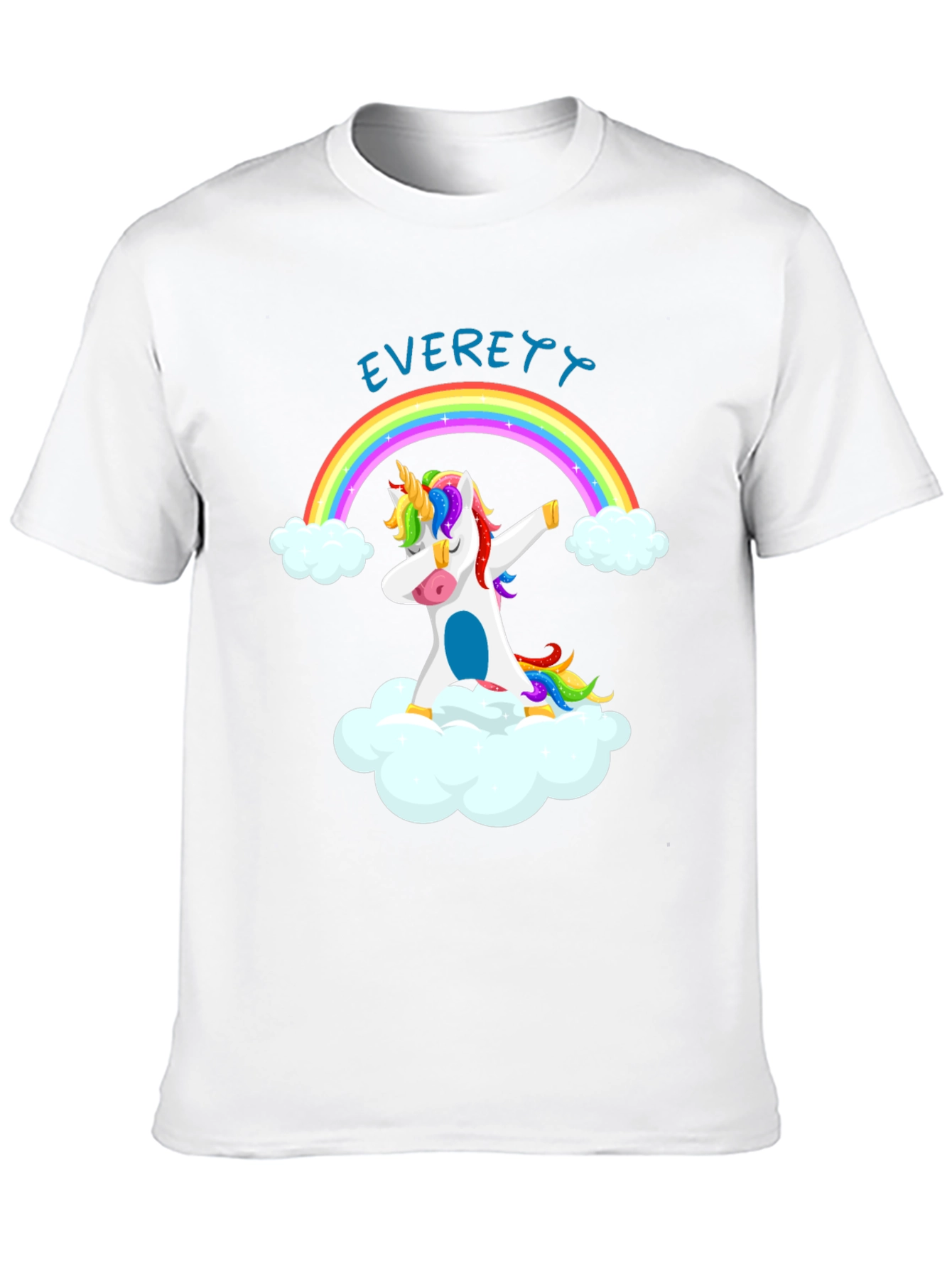 Unicorn Rainbow T-Shirt - Everetty