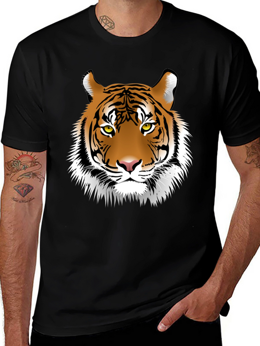 Tiger Graphic Tee - Black