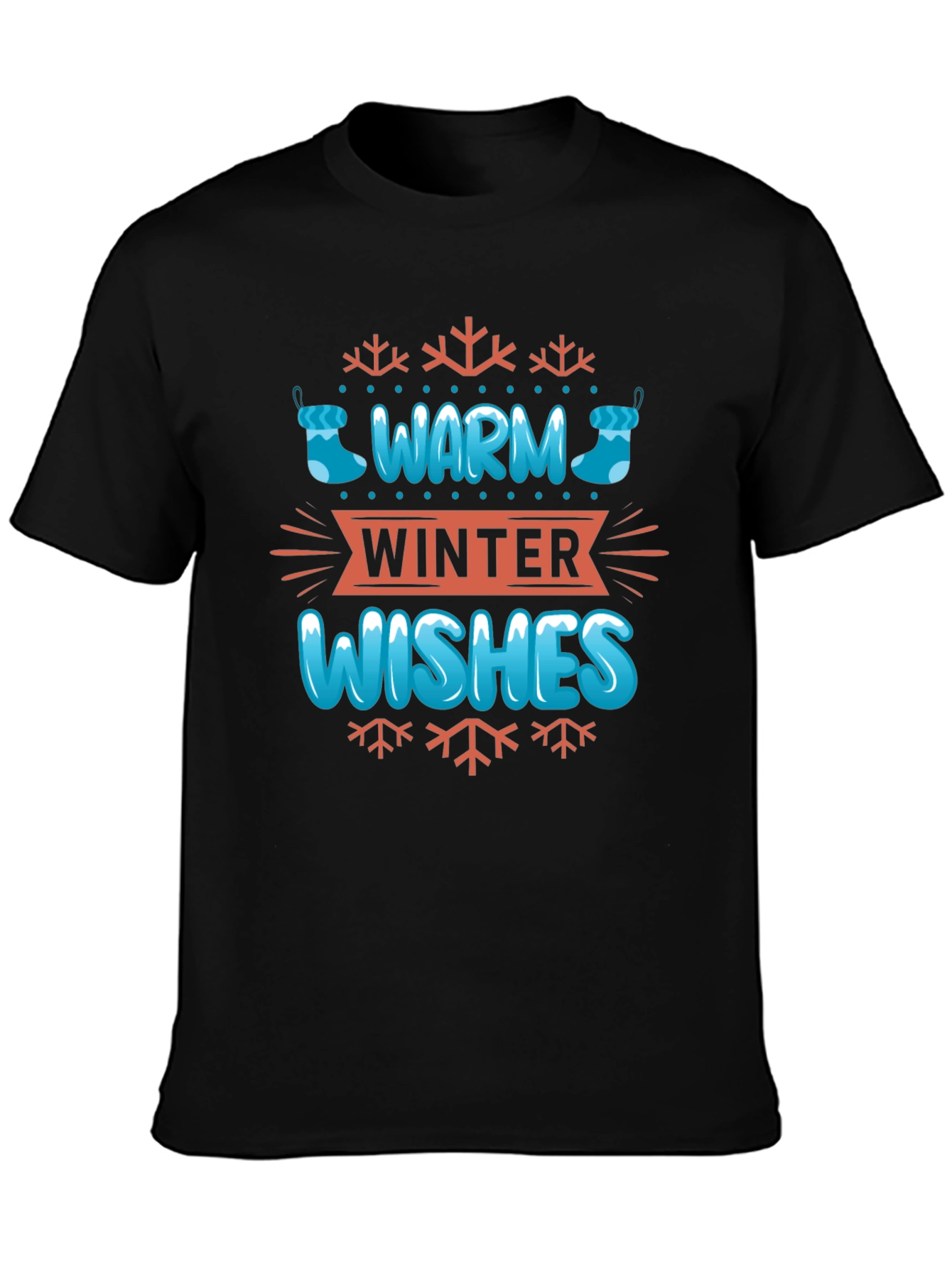 Warm Winter Wishes Graphic T-Shirt