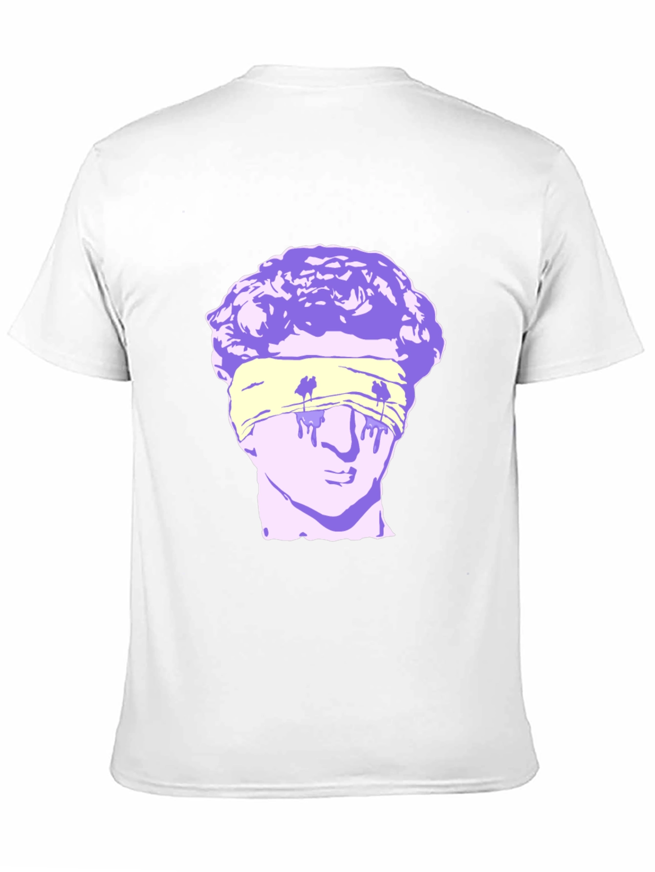 Blindfolded Statue Graphic Tee