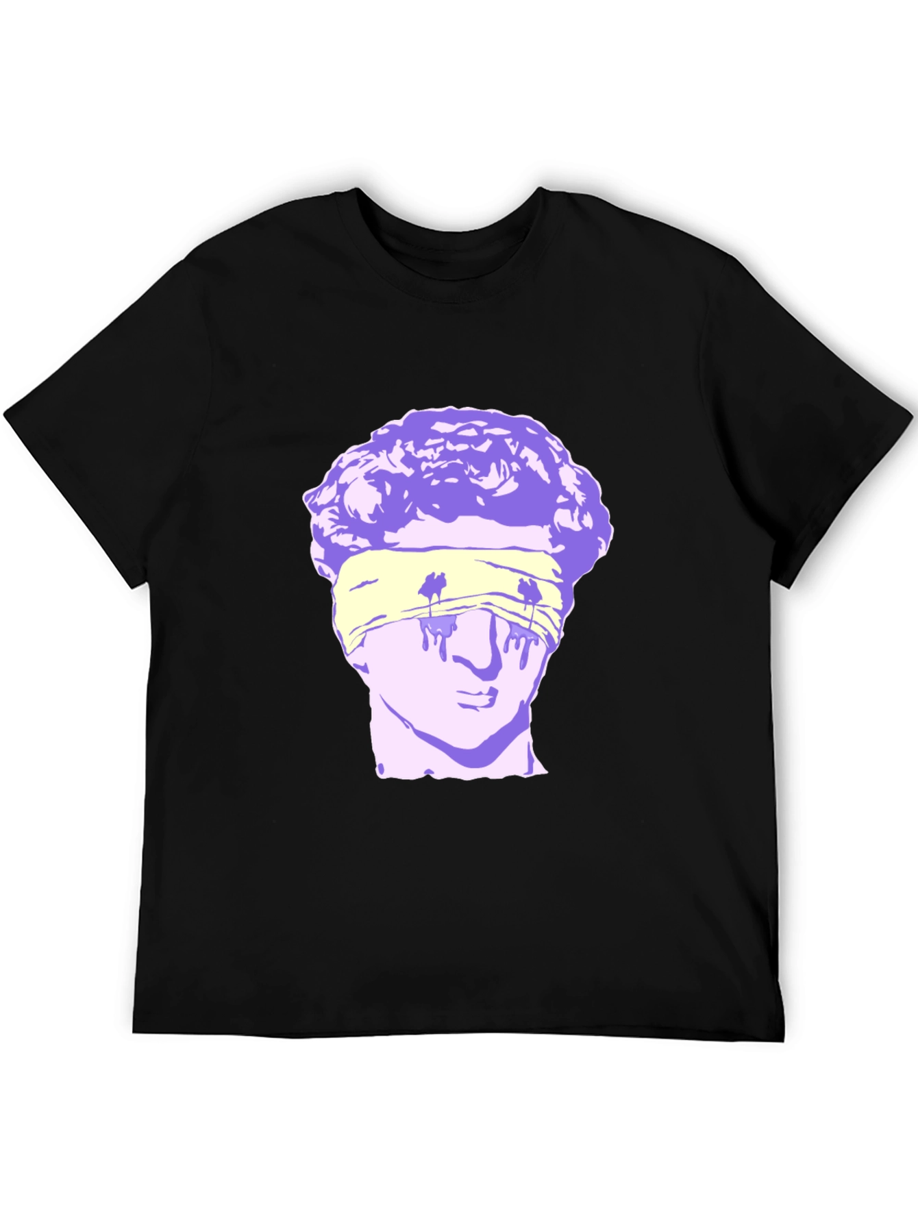 Blindfolded Statue Graphic Tee