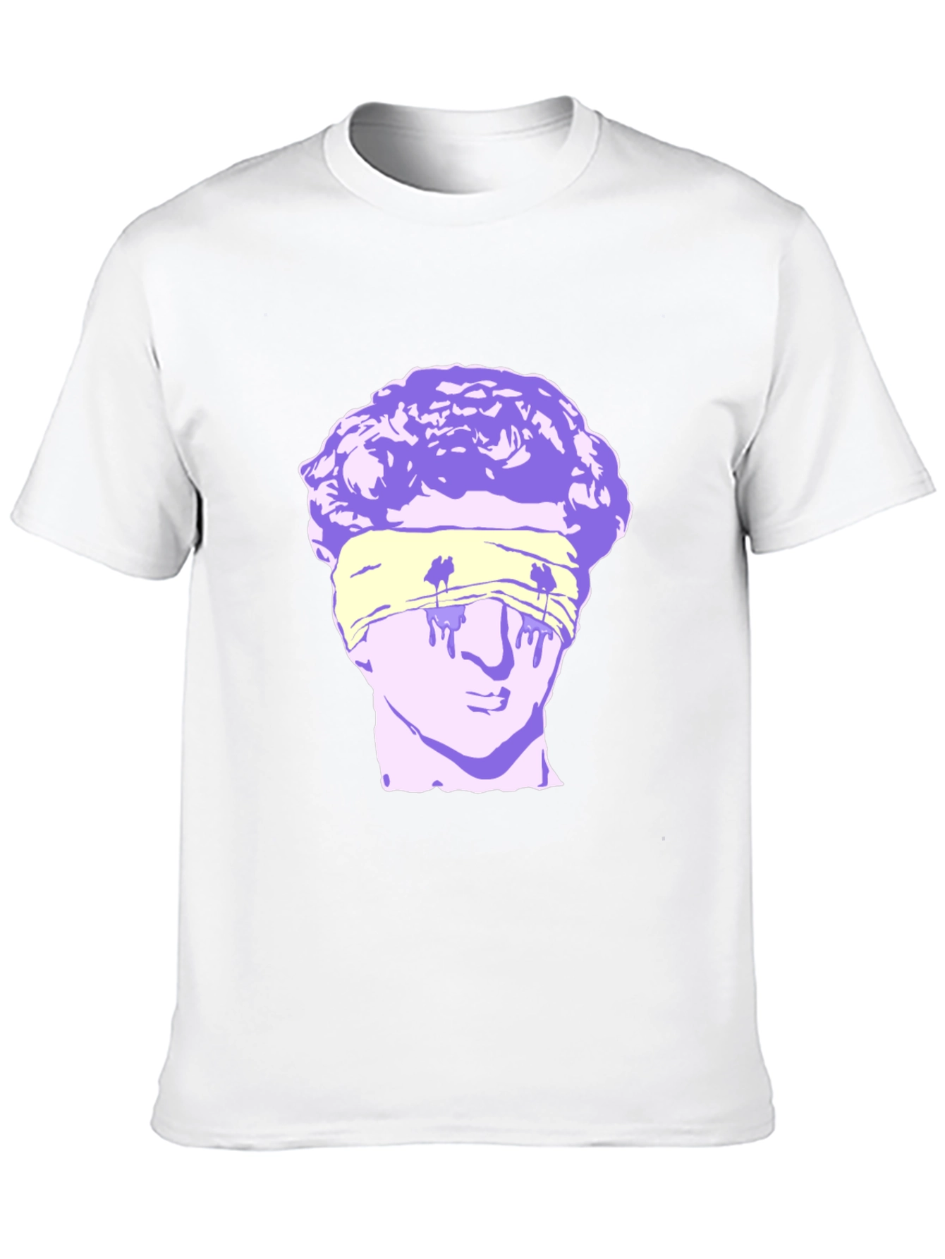 Blindfolded Statue Graphic Tee