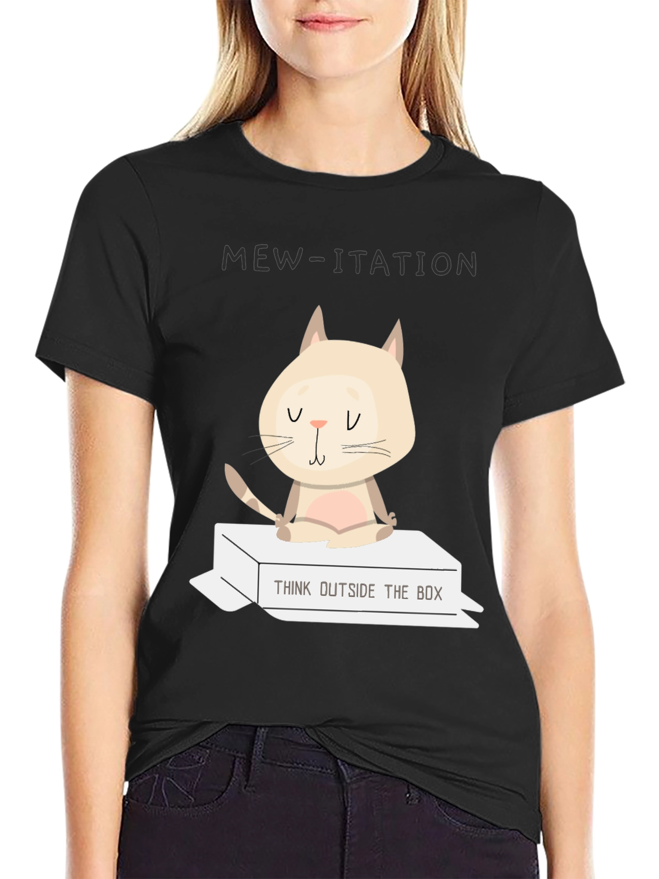 Mew-itation Cat T-Shirt - Think Outside the Box