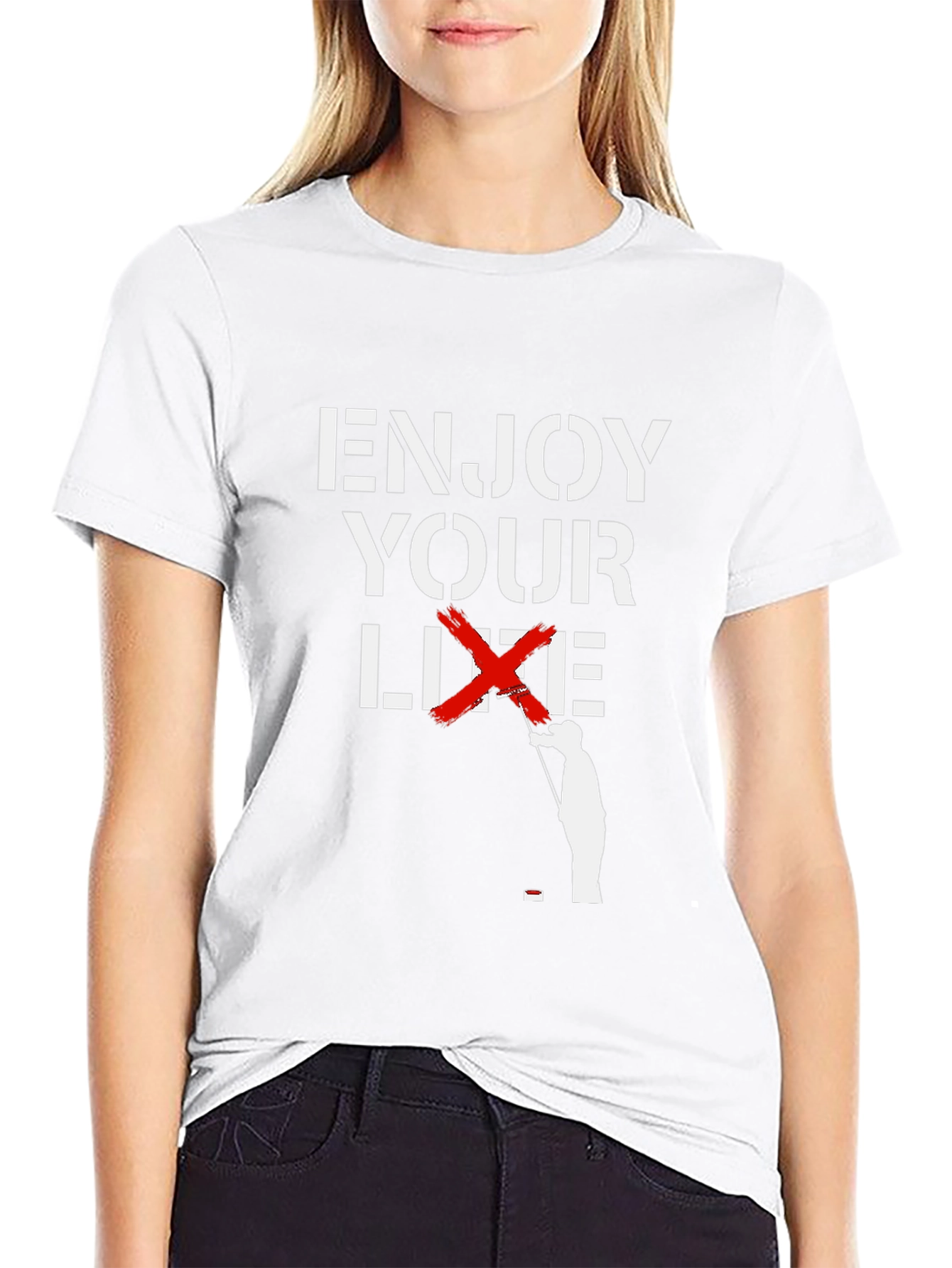 Enjoy Your Life Golf T-Shirt