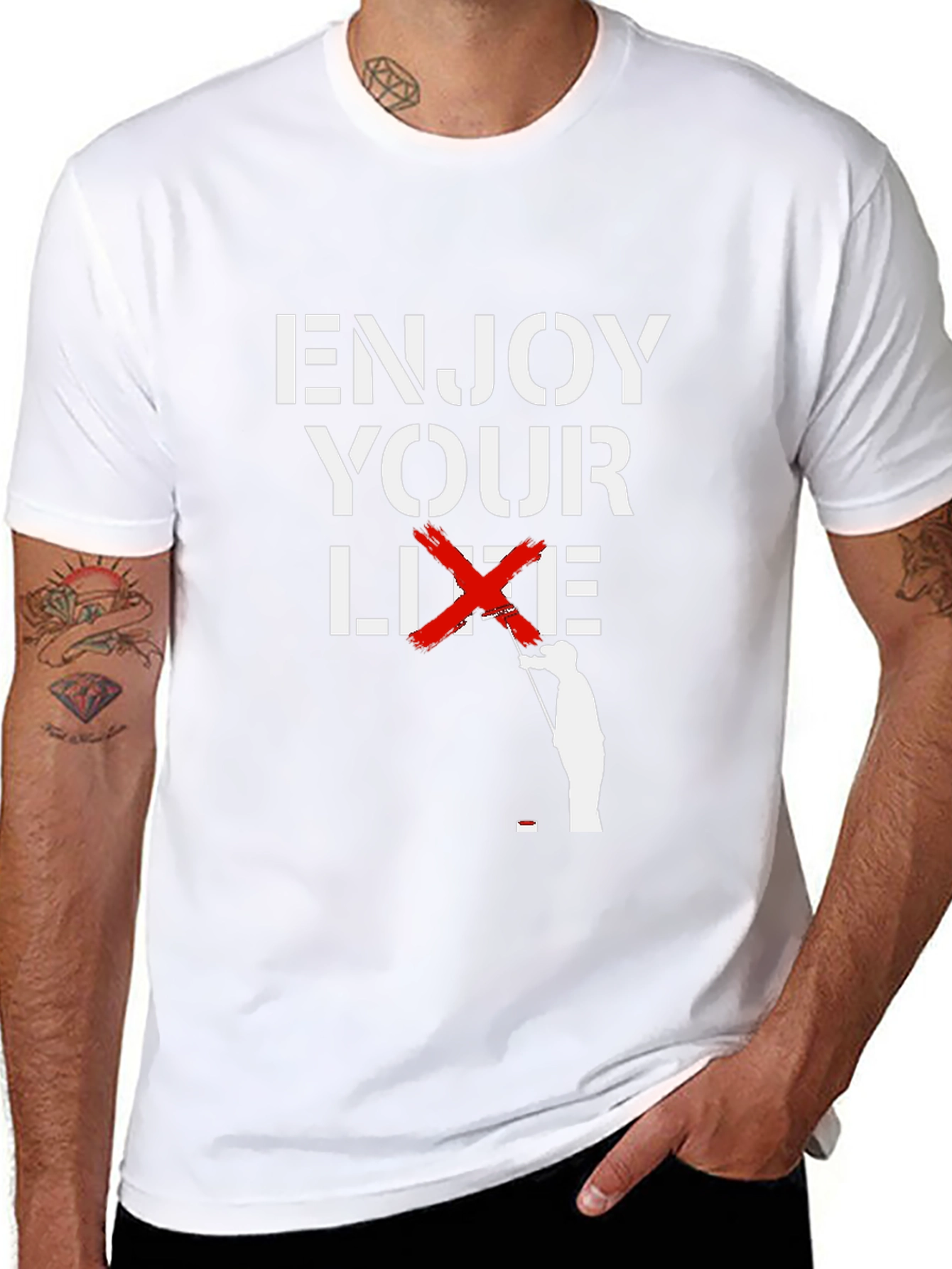 Enjoy Your Life Golf T-Shirt