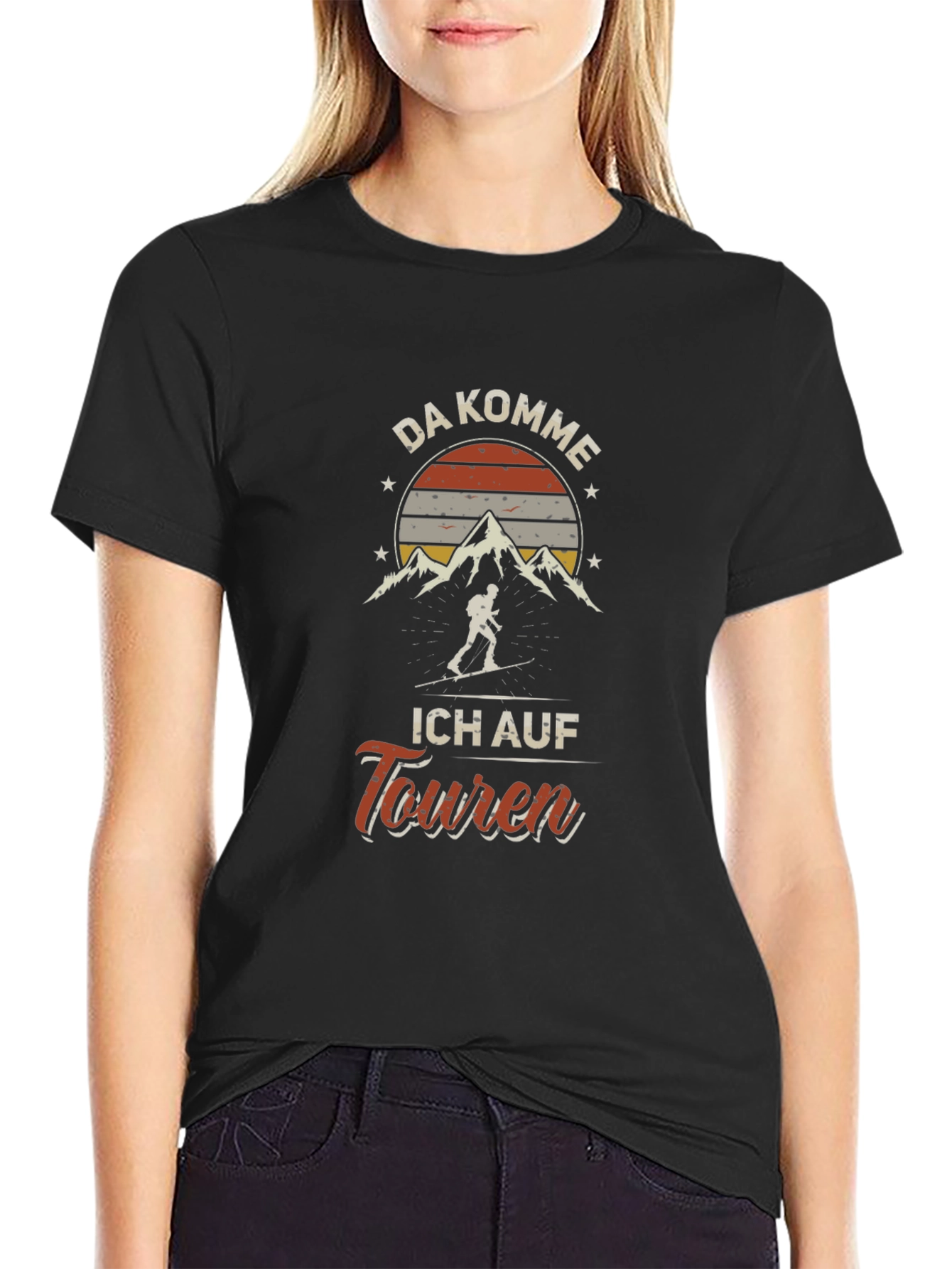 Da Komme Ich Auf Touren Ski Touring T-Shirt