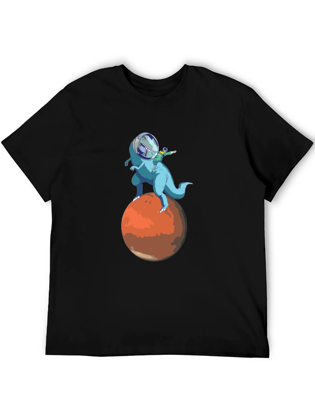 Dino Astronaut Mars T-Shirt