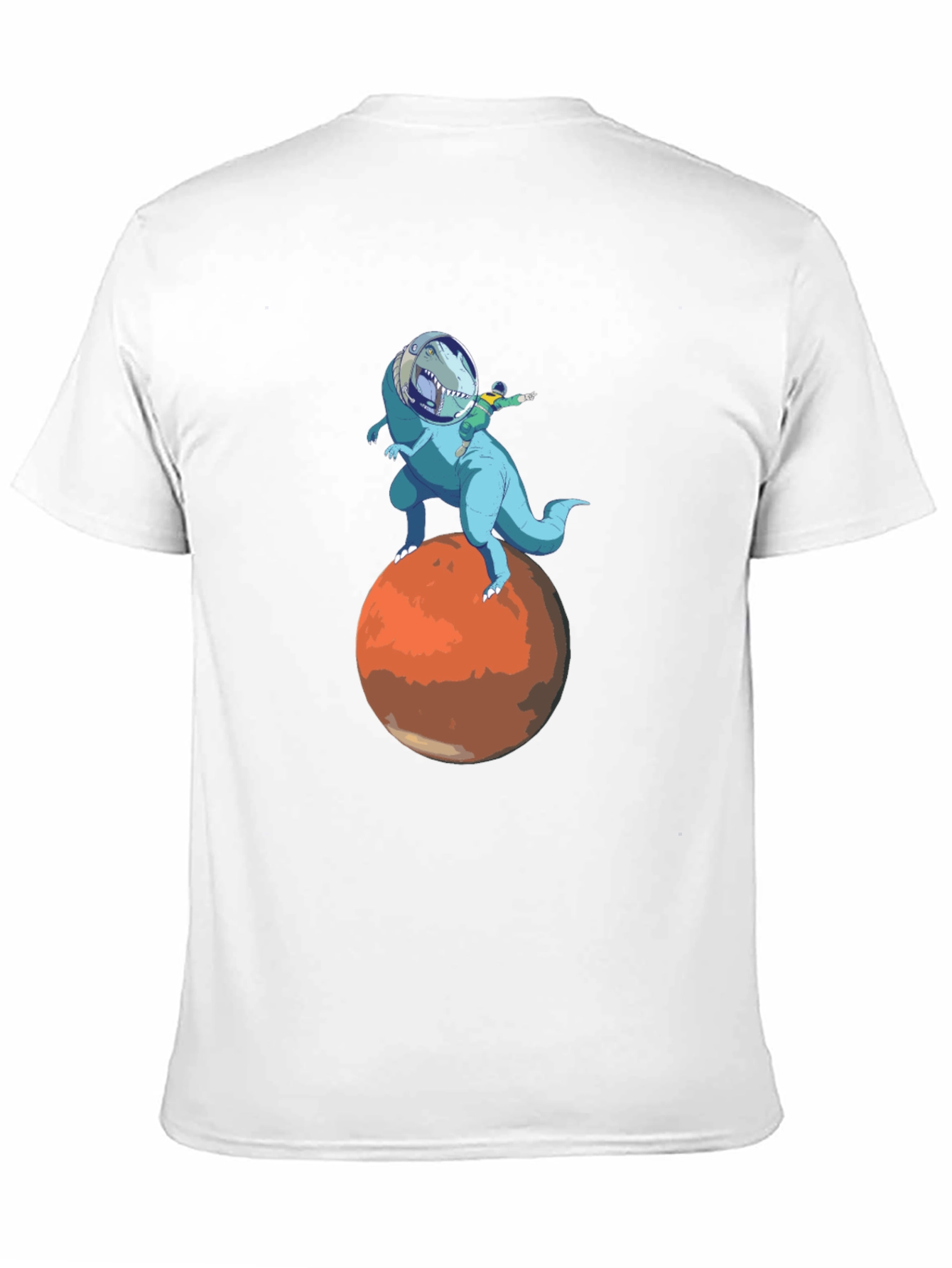 Dino Astronaut Mars T-Shirt