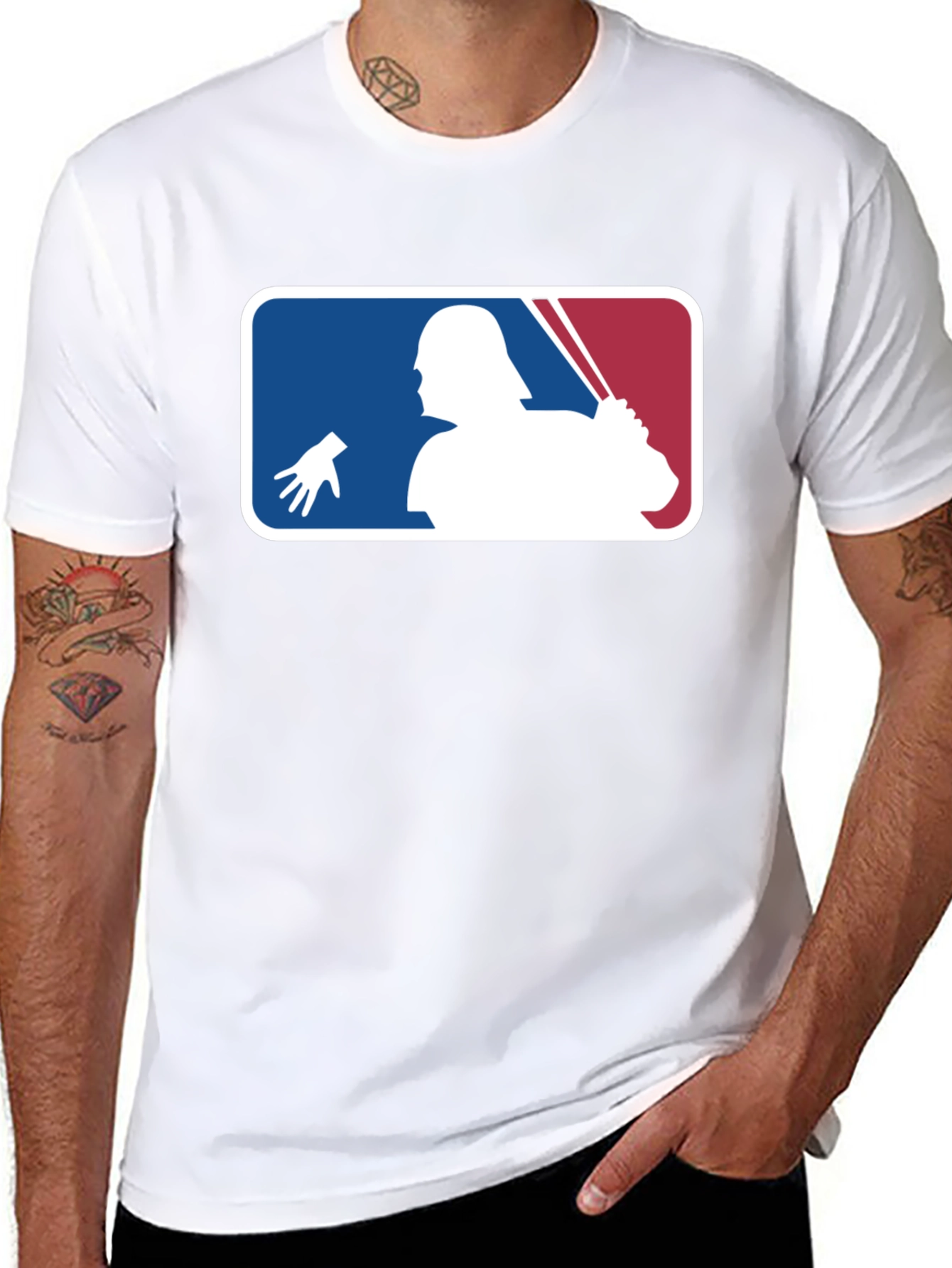 Darth Vader Baseball T-Shirt