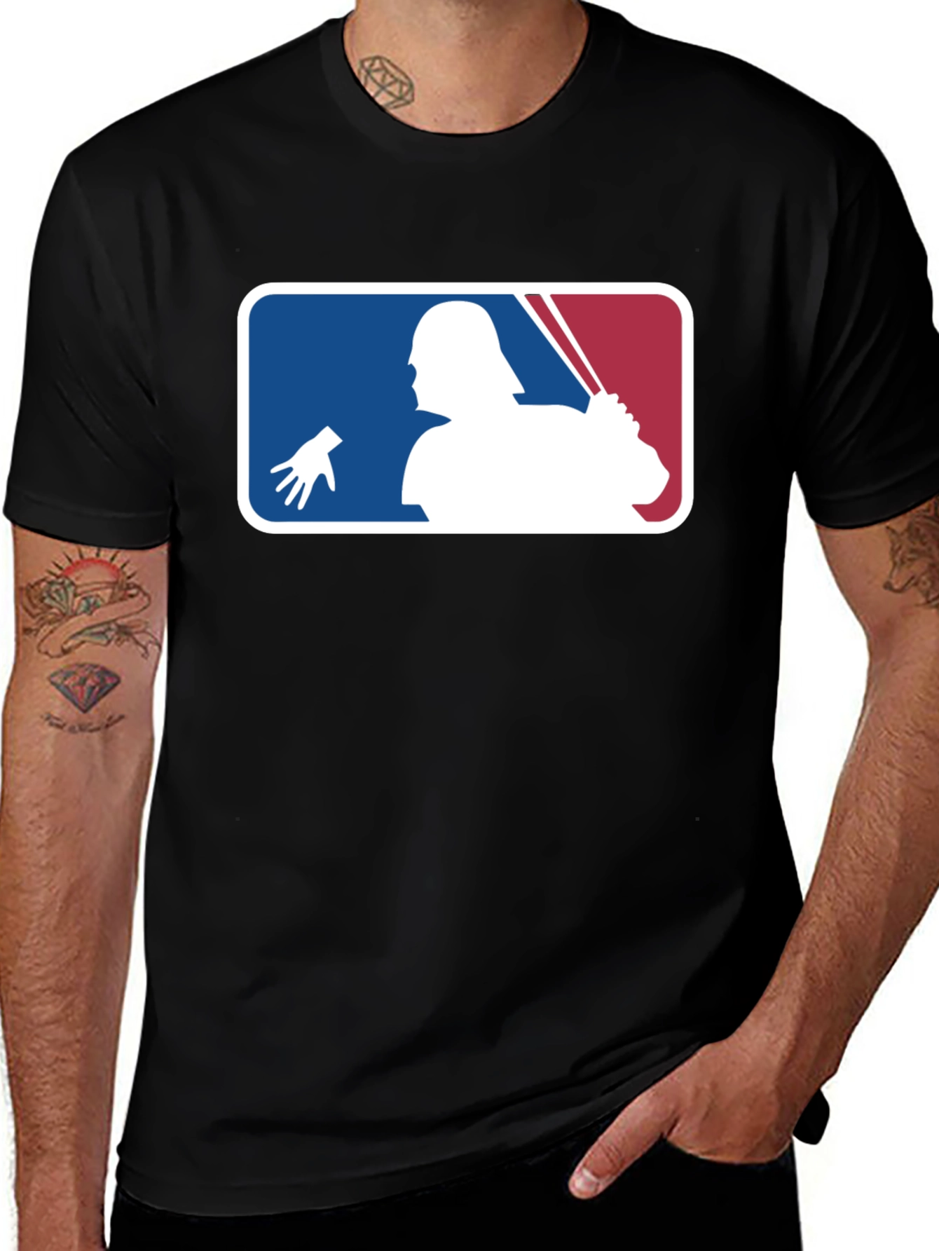 Darth Vader Baseball T-Shirt