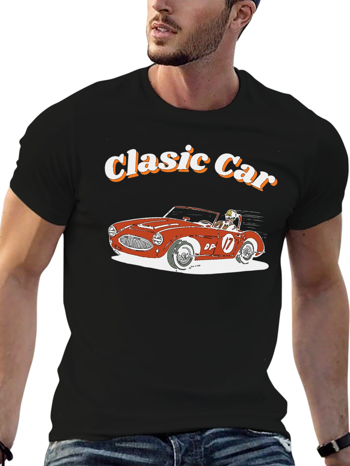 Classic Car Graphic T-Shirt