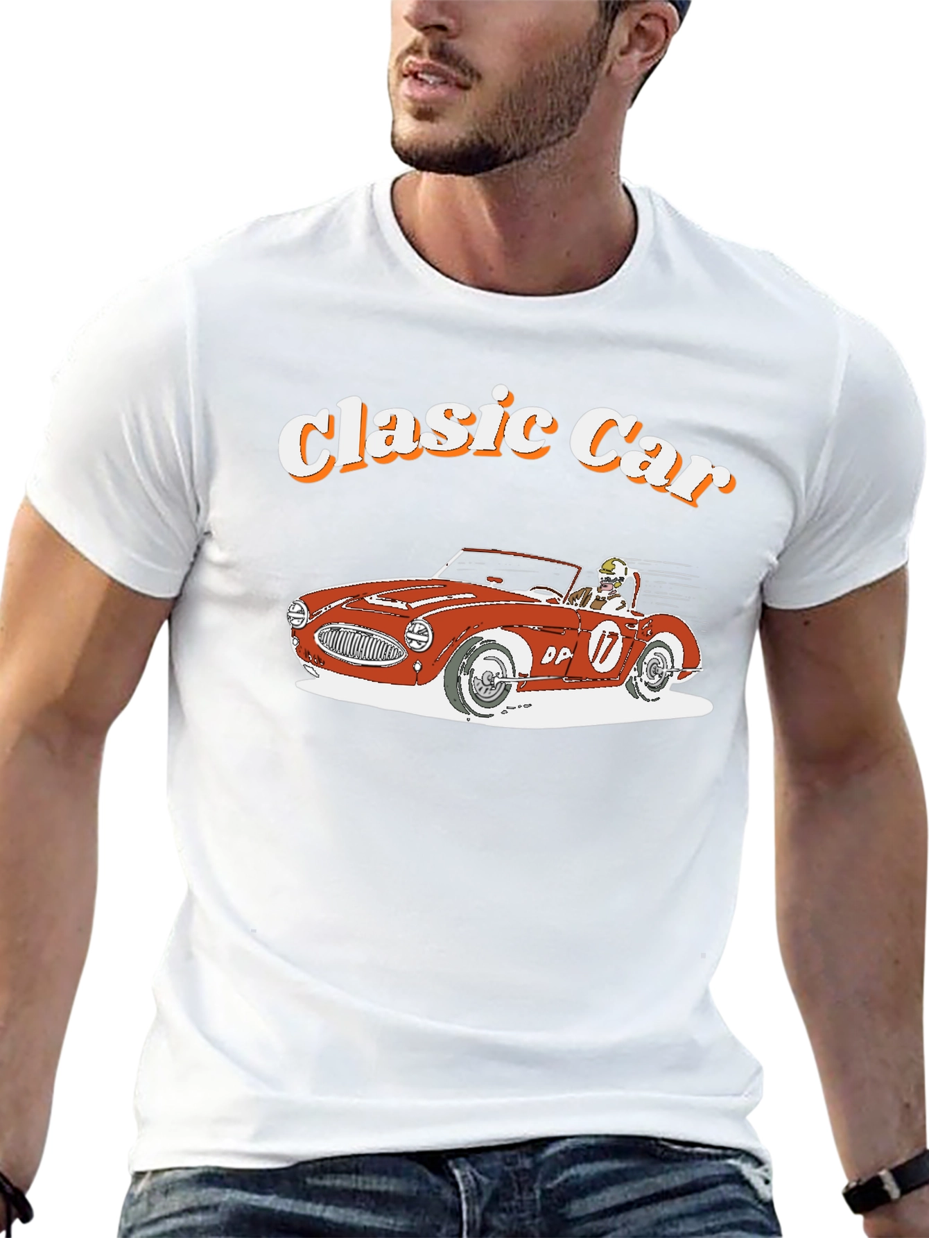 Classic Car Graphic T-Shirt
