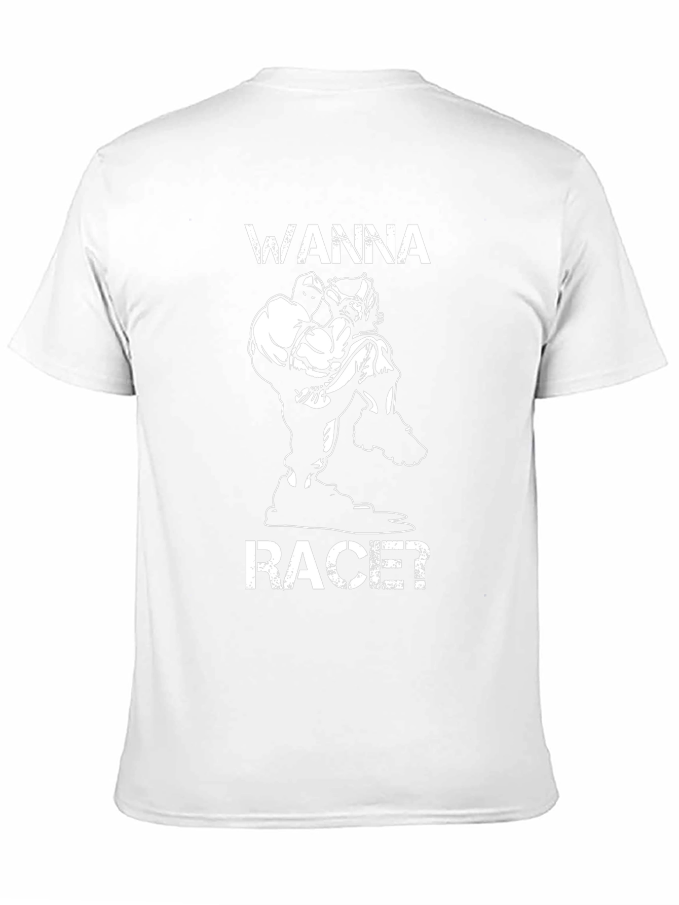 Wanna Race? Graphic T-Shirt