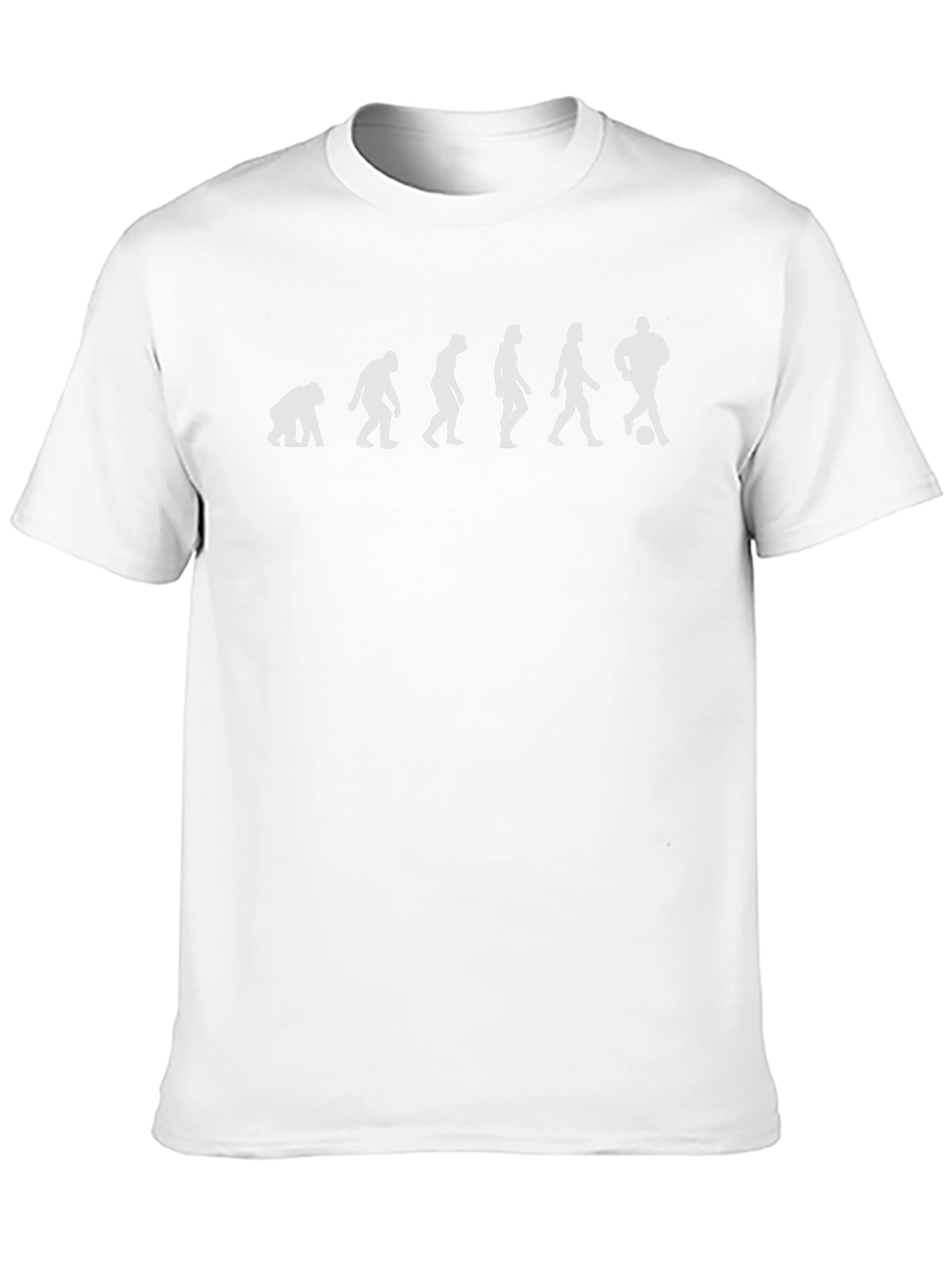 Evolution of Soccer Black T-Shirt