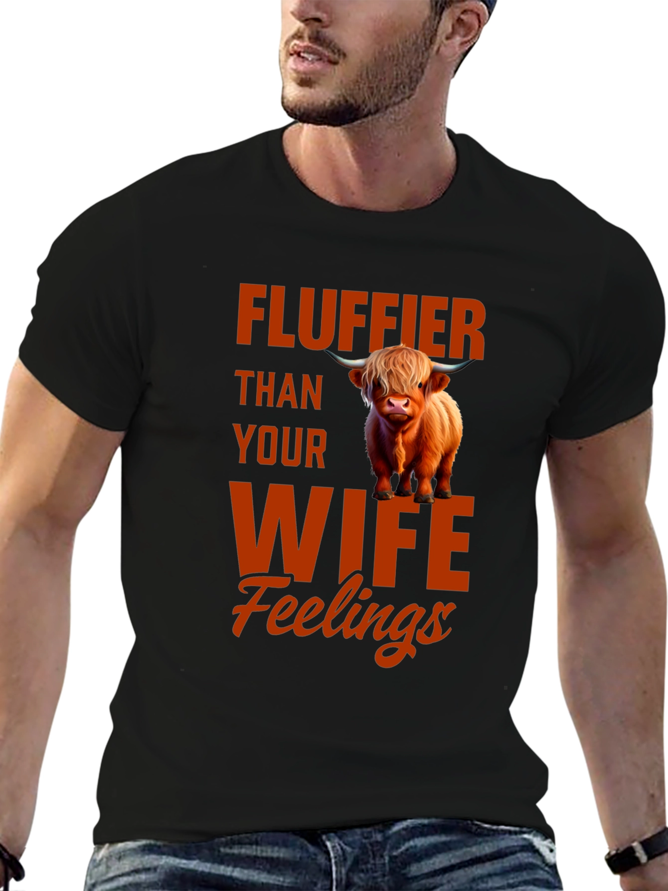 Fluffier Than Your Wife T-Shirt