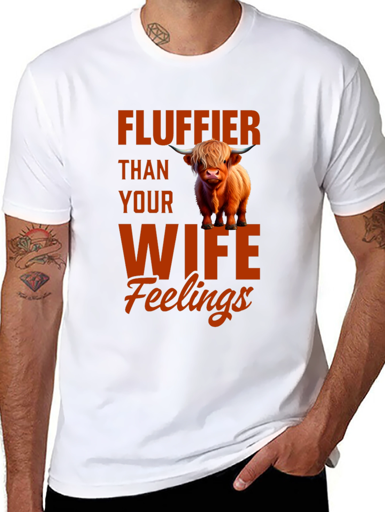 Fluffier Than Your Wife T-Shirt