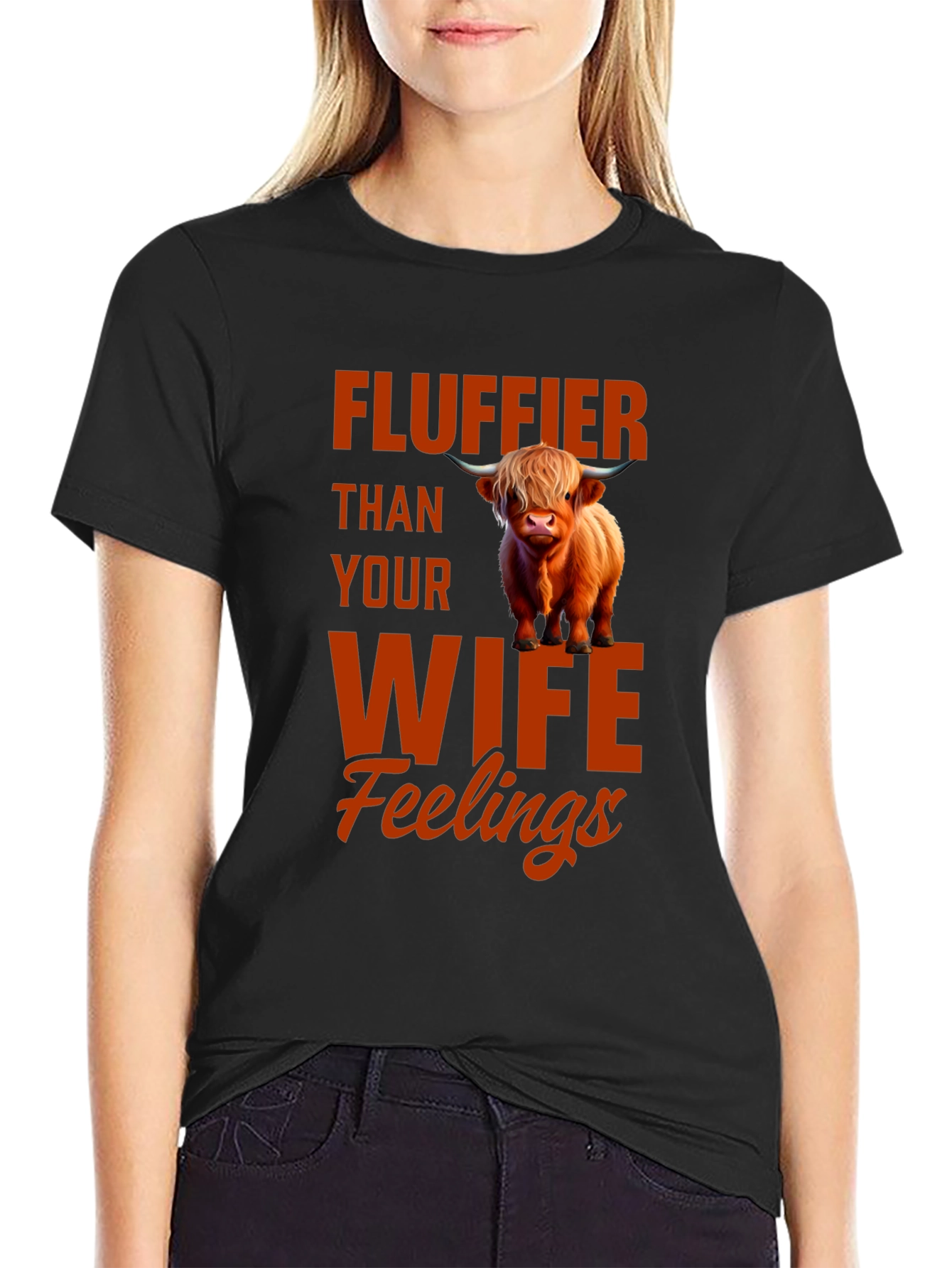 Fluffier Than Your Wife T-Shirt