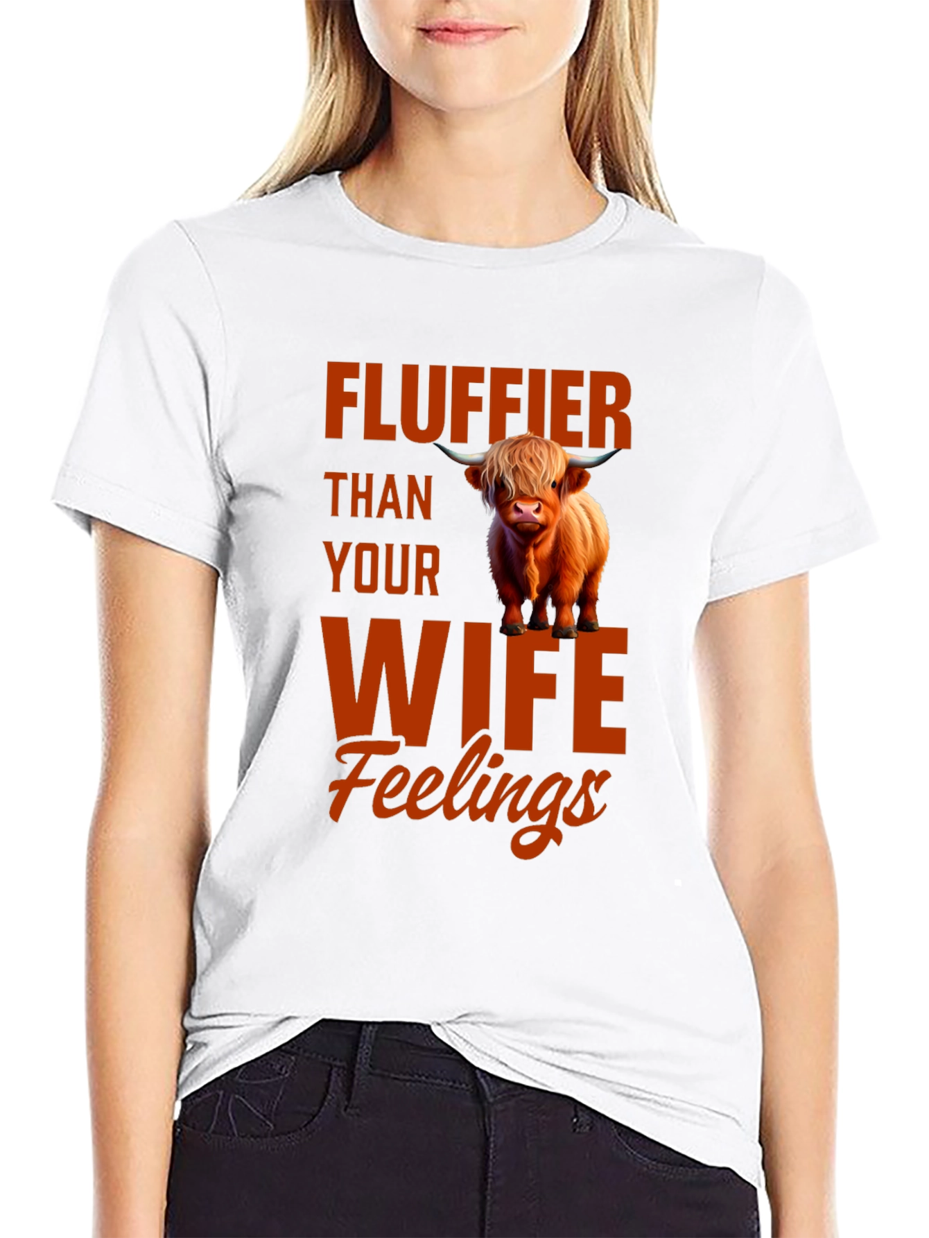 Fluffier Than Your Wife T-Shirt