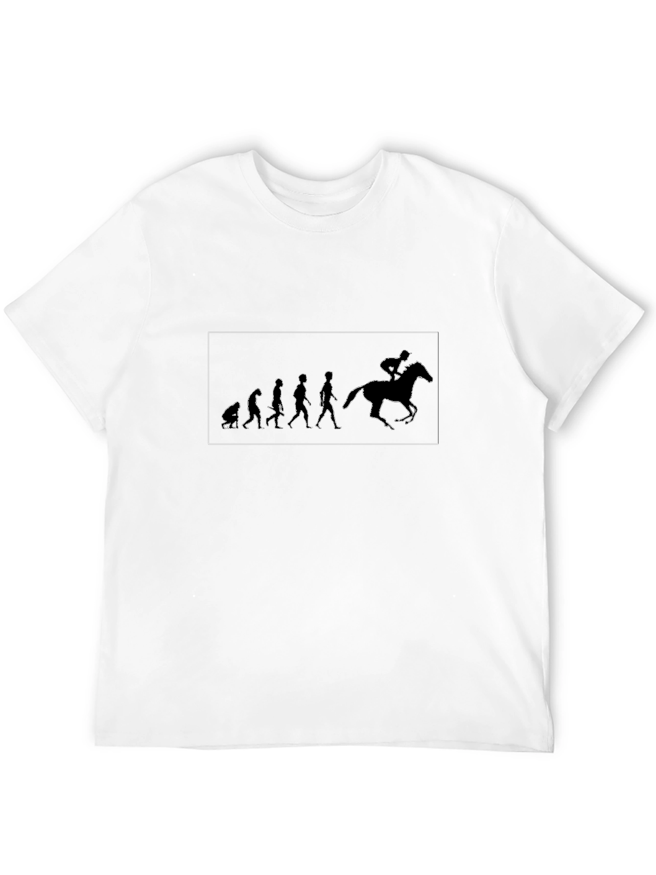 Evolution Horse Rider Graphic Tee