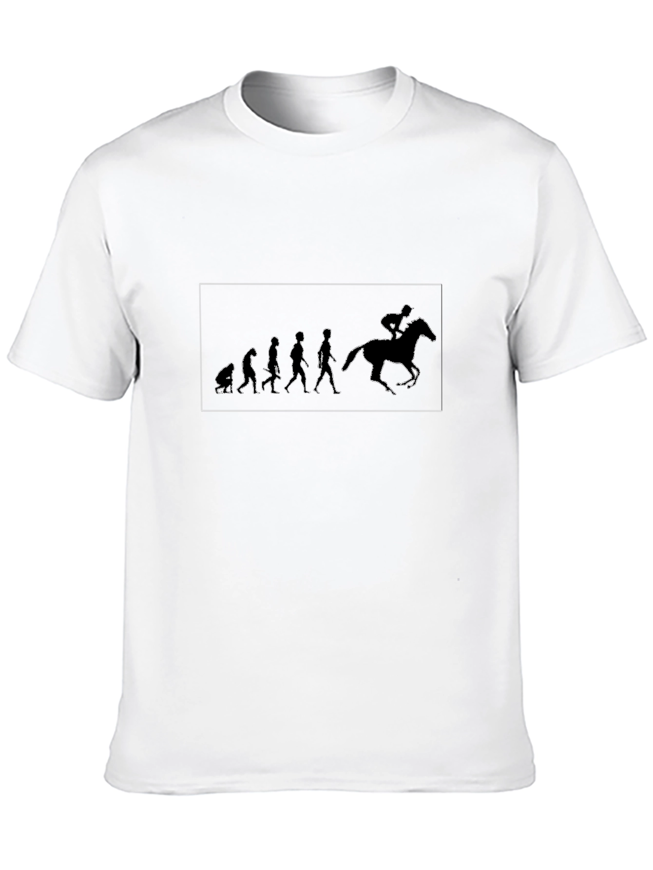 Evolution Horse Rider Graphic Tee