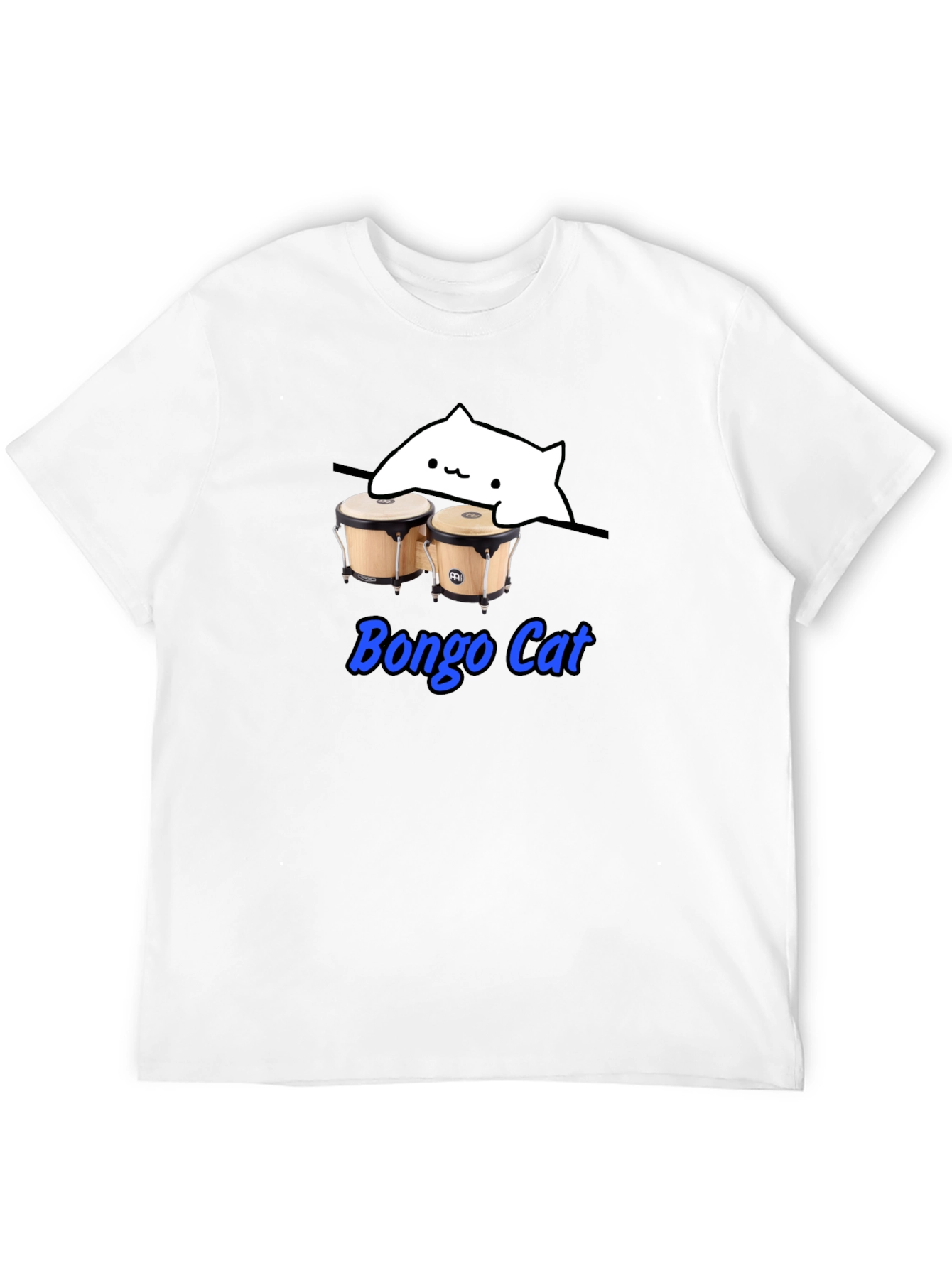 Bongo Cat T-Shirt - Hilarious Music Meme Tee