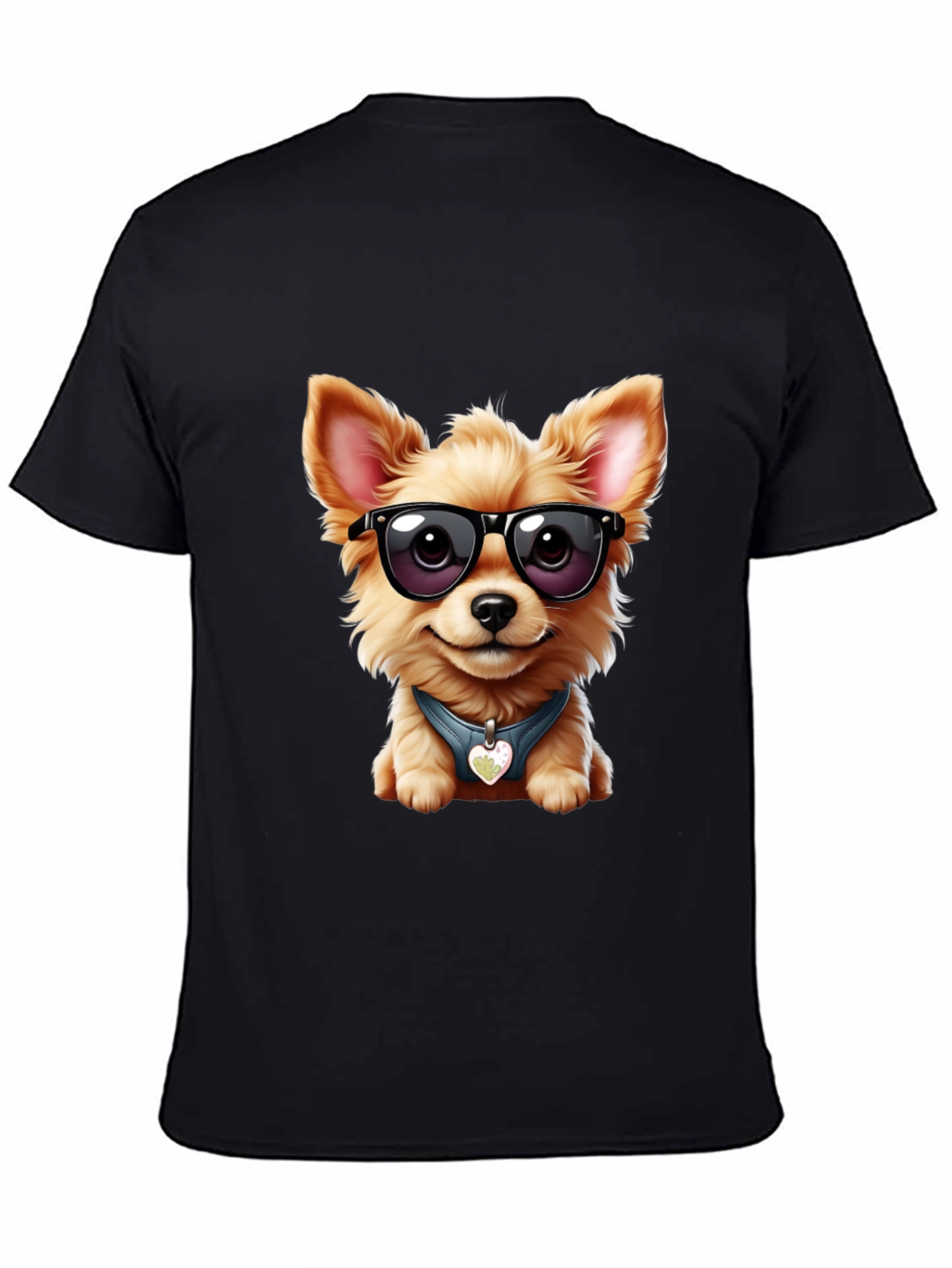 Cool Dog Tee: Stylish Canine Graphic T-Shirt
