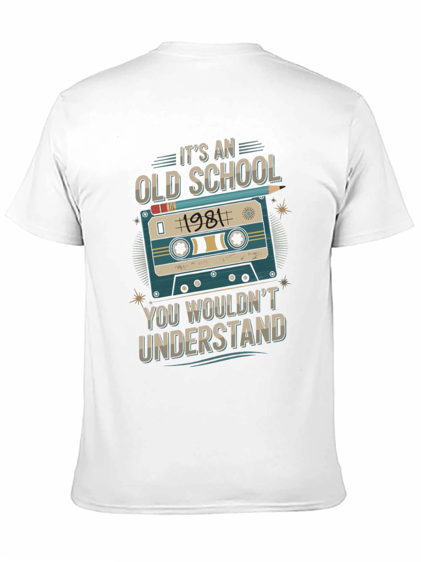 Its An Old School 1981 Graphic Tee