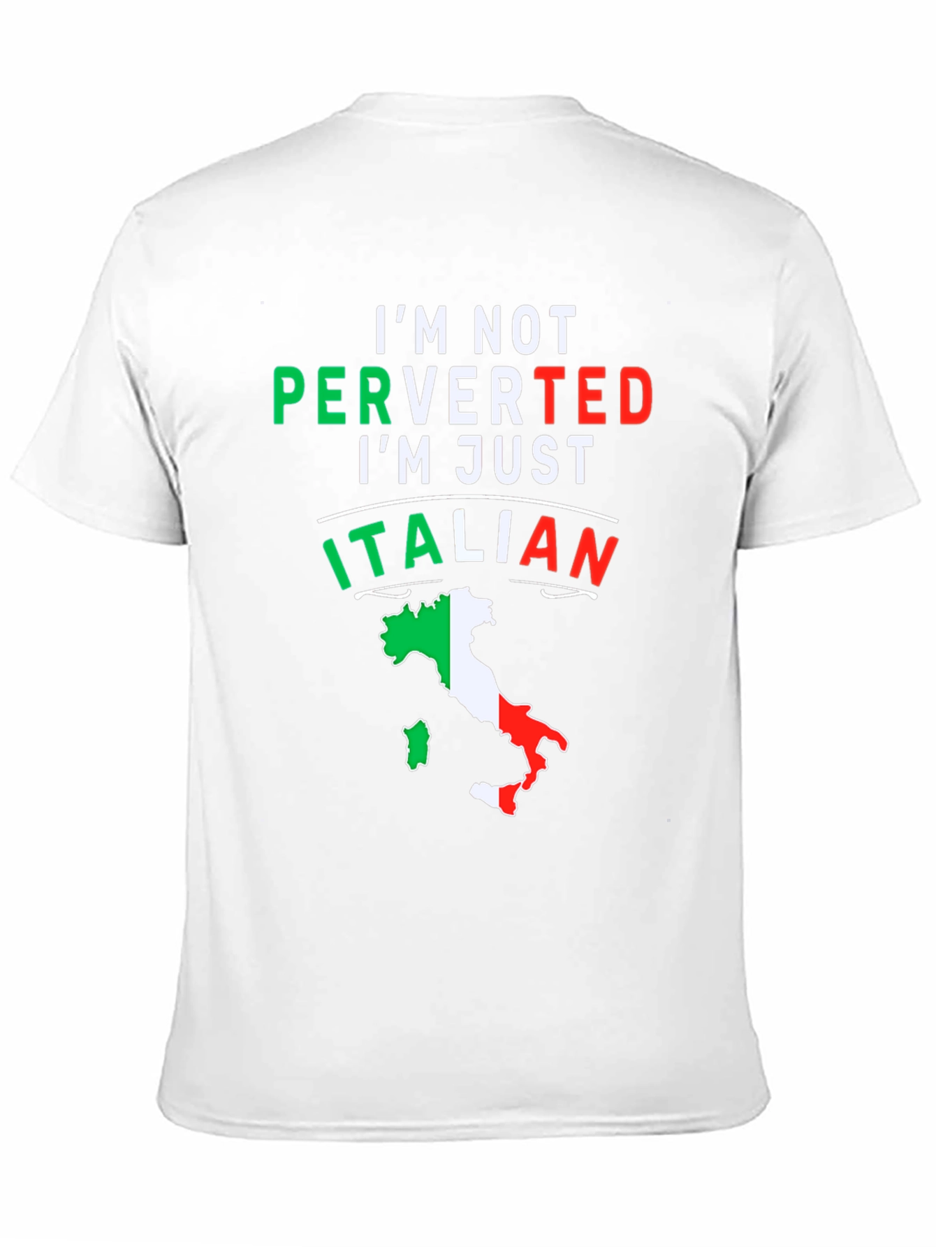 Italian Pride T-Shirt - Im Just Italian Tee