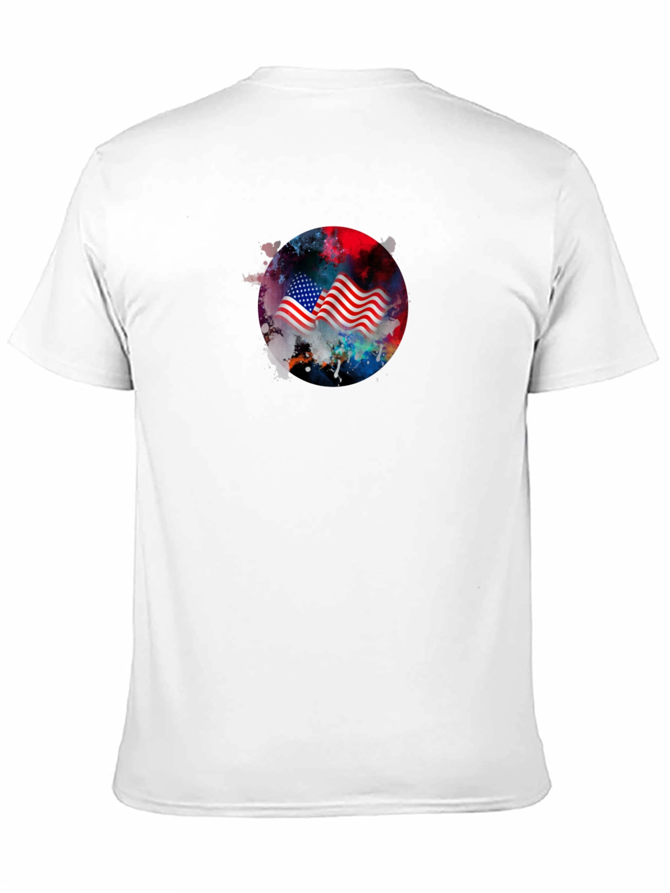 American Flag Graphic T-Shirt