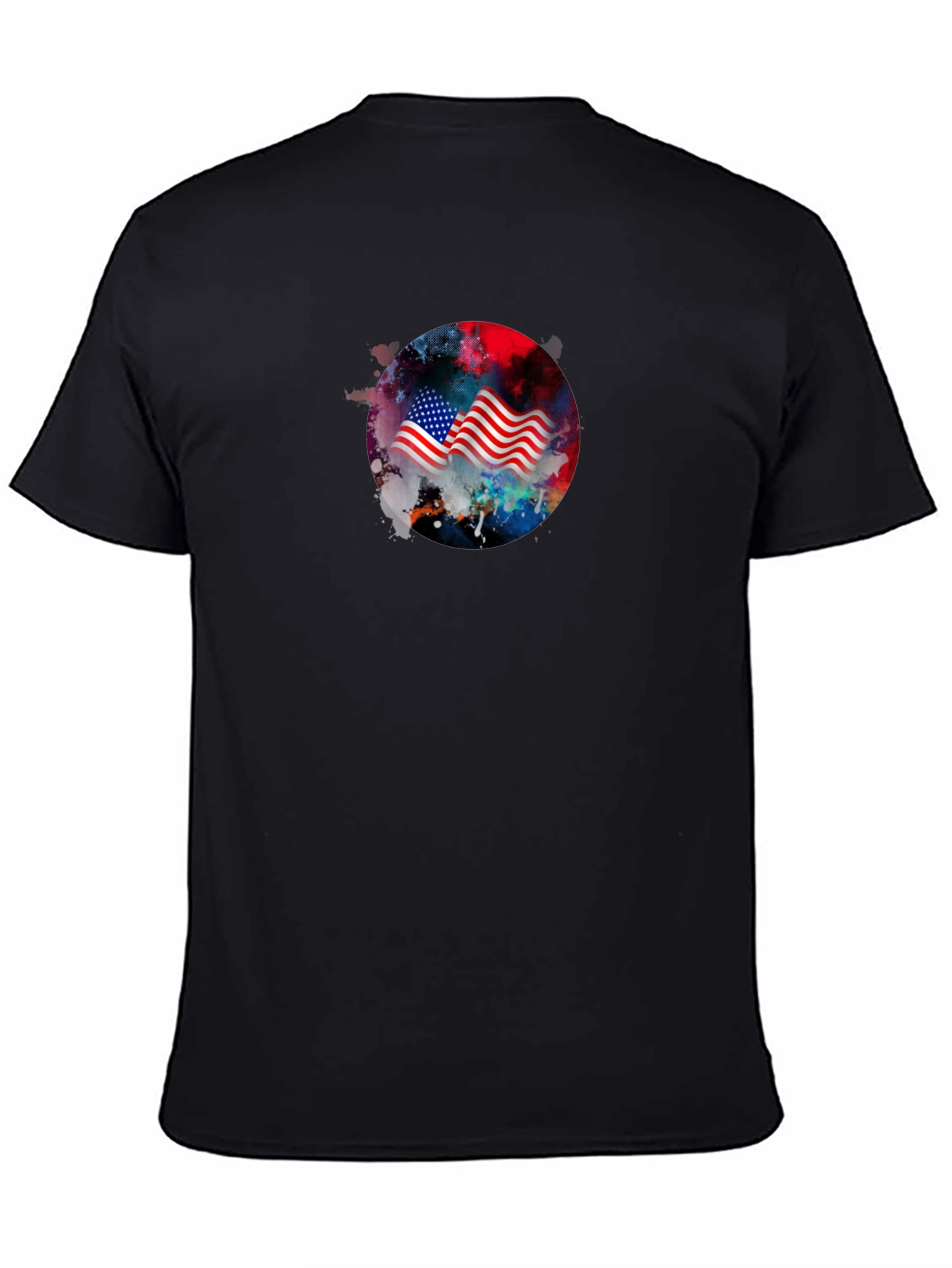 American Flag Graphic T-Shirt