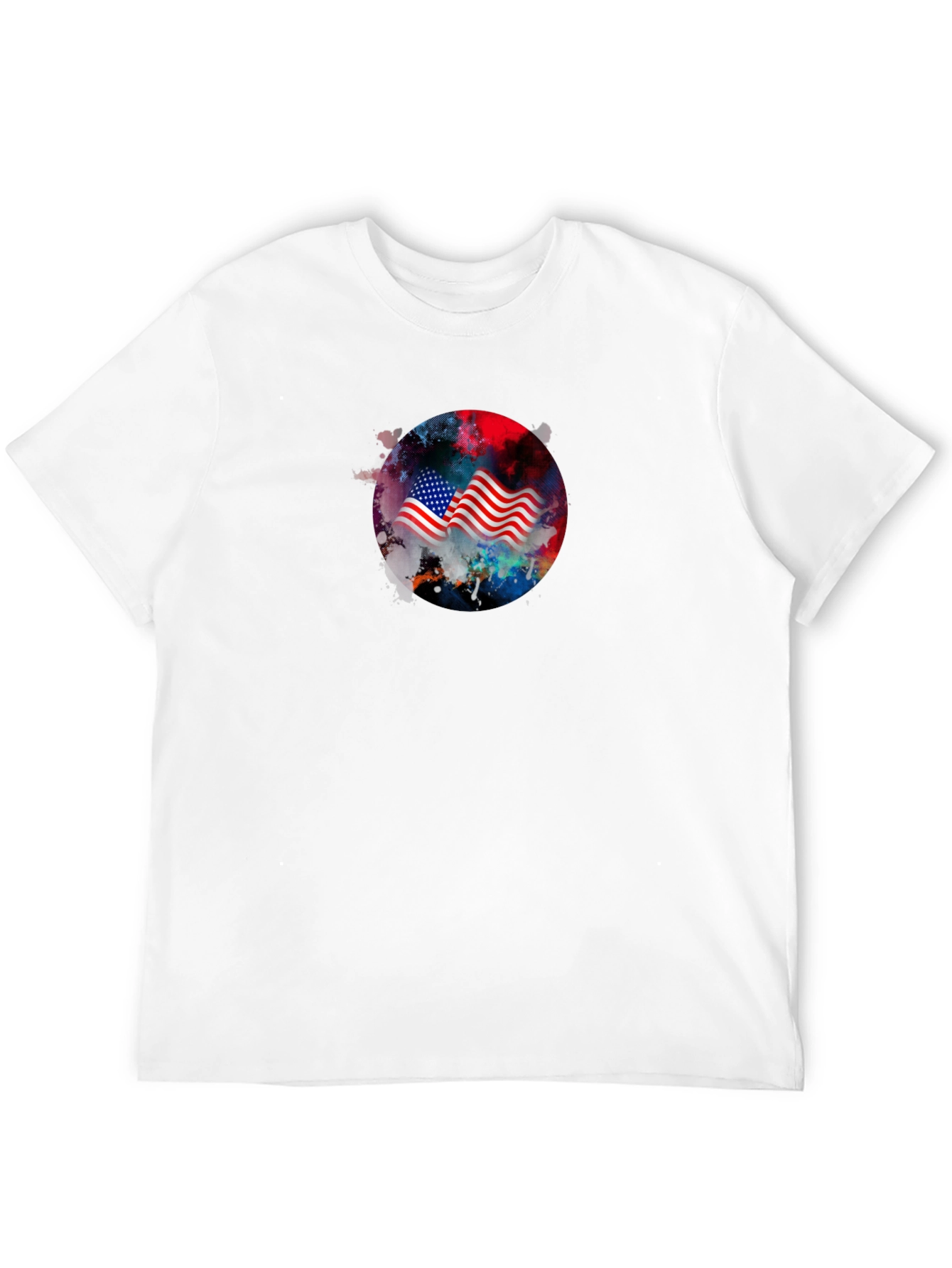 American Flag Graphic T-Shirt