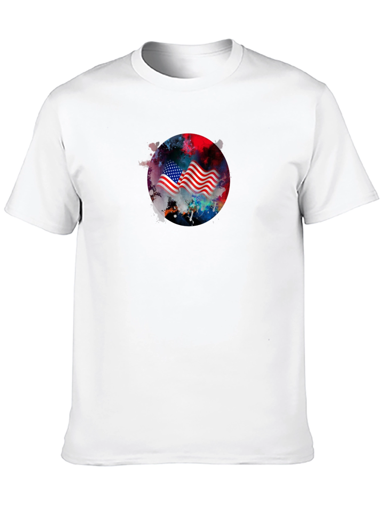 American Flag Graphic T-Shirt