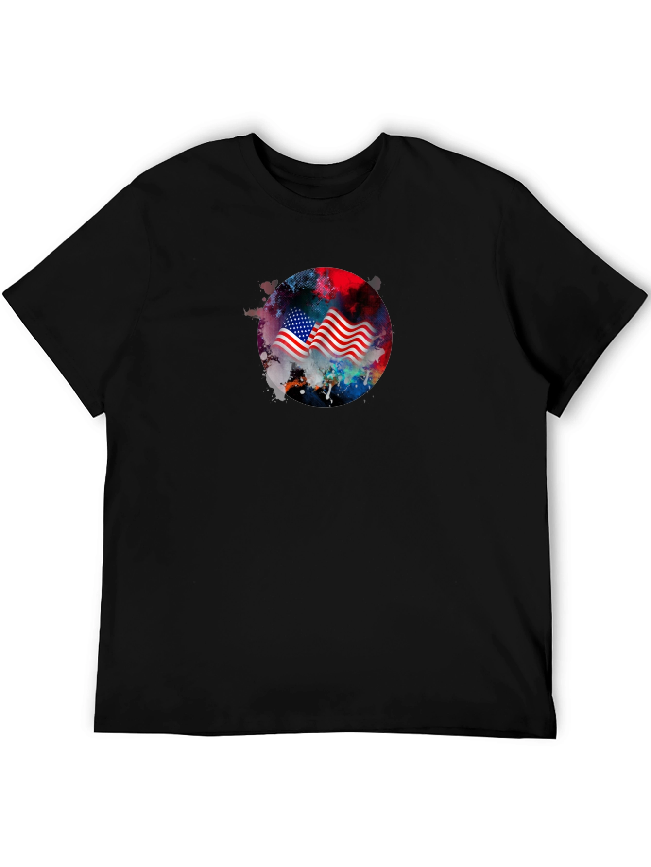 American Flag Graphic T-Shirt