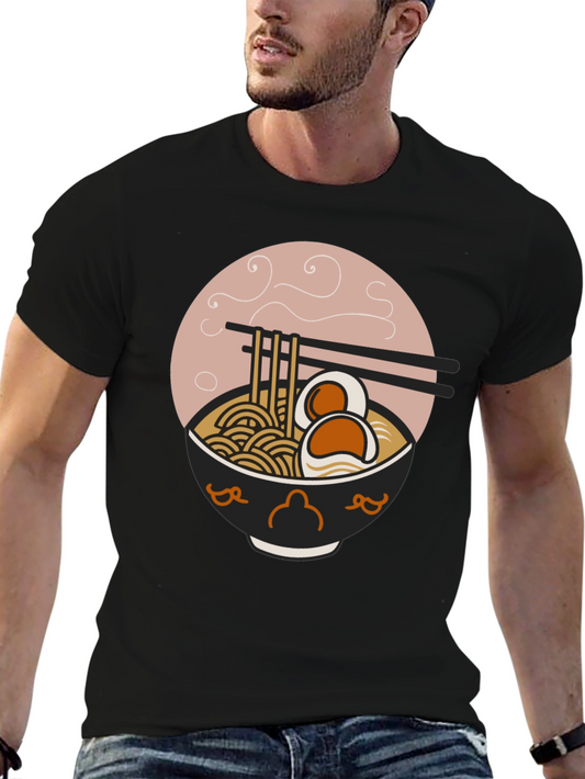 Ramen Bowl Graphic Tee - Stylish & Trendy