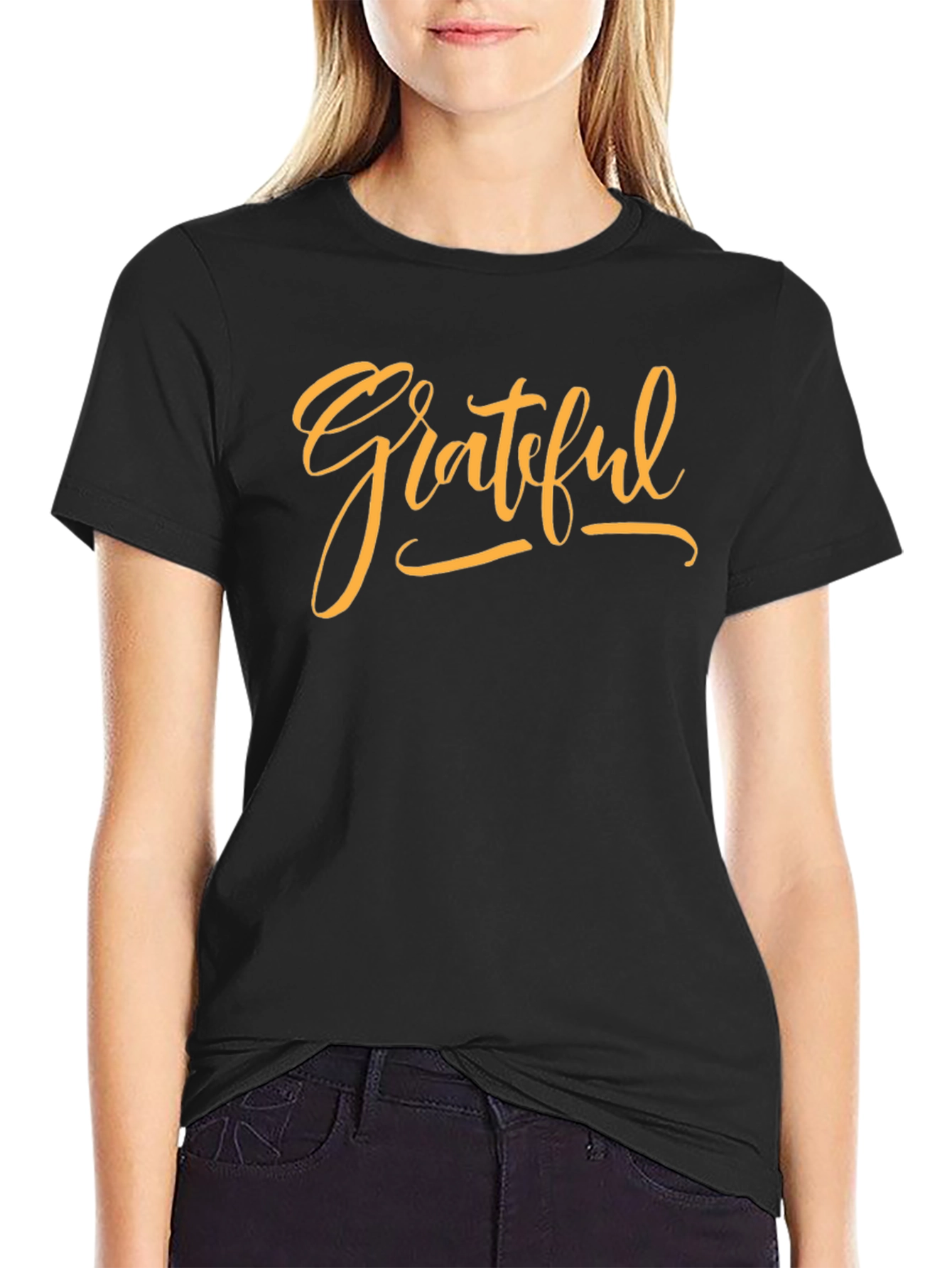 Grateful Graphic T-Shirt - Black