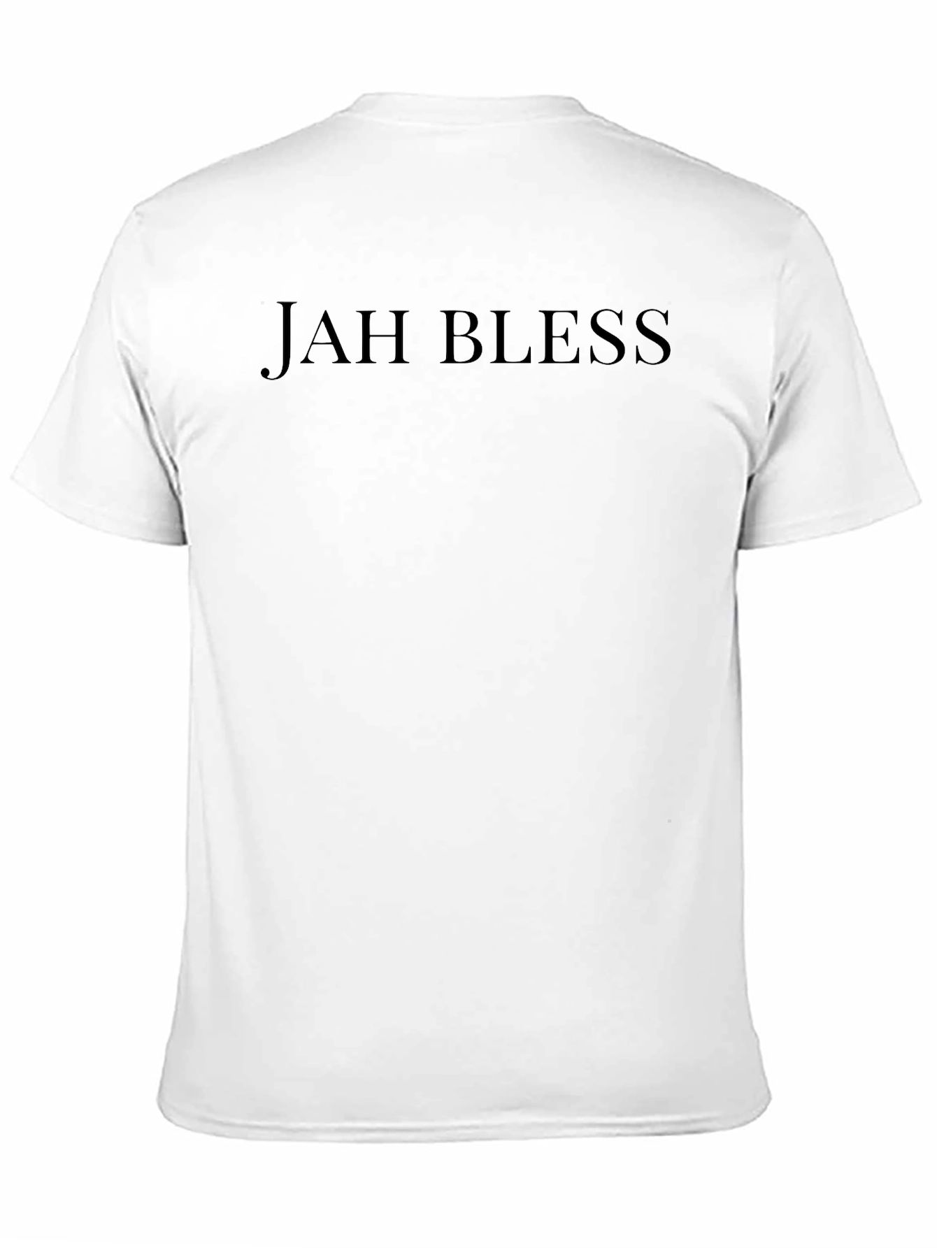 JAH BLESS Black T-Shirt - Classic Crew Neck Tee