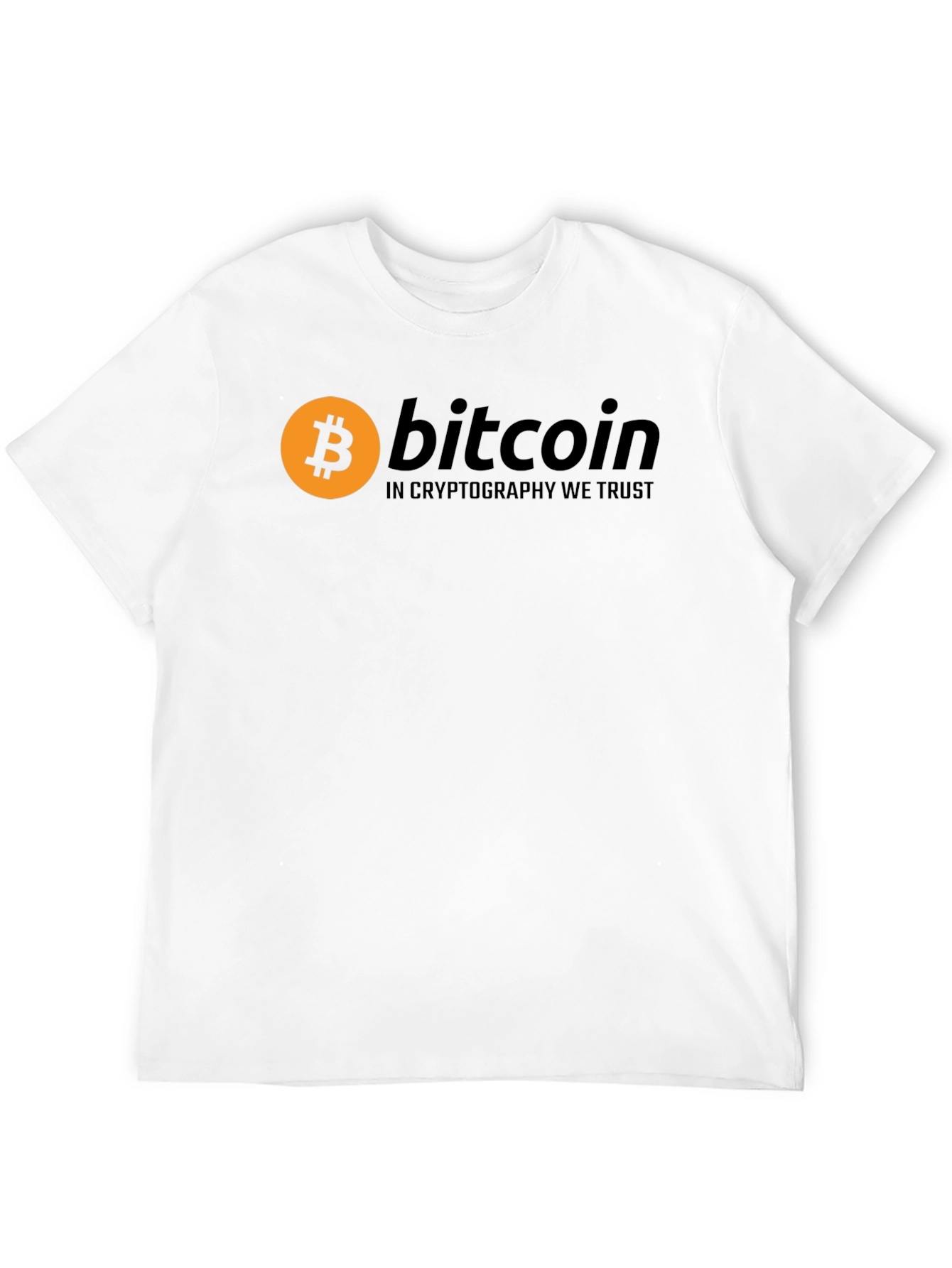 Bitcoin Crypto Black T-Shirt
