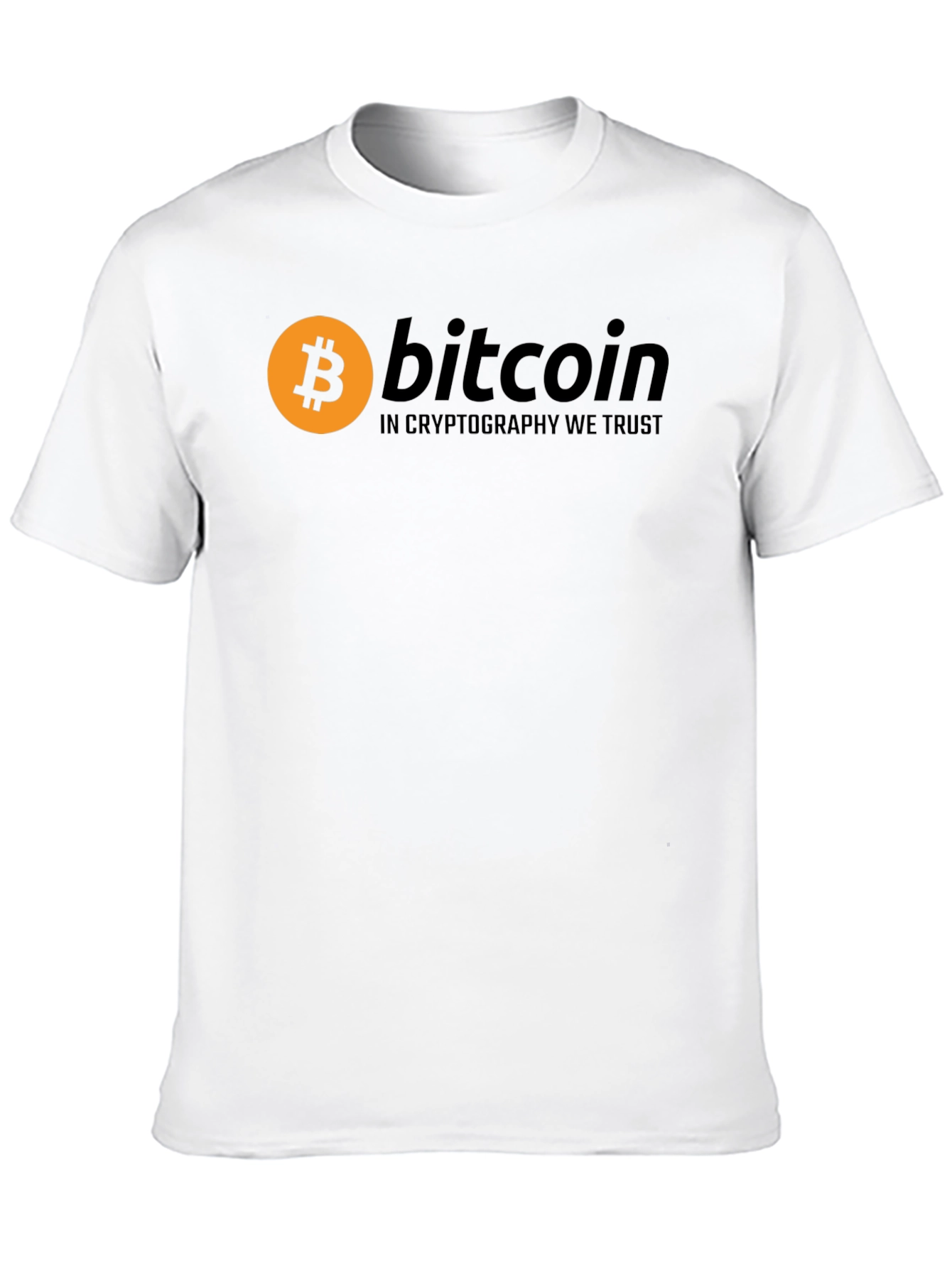 Bitcoin Crypto Black T-Shirt