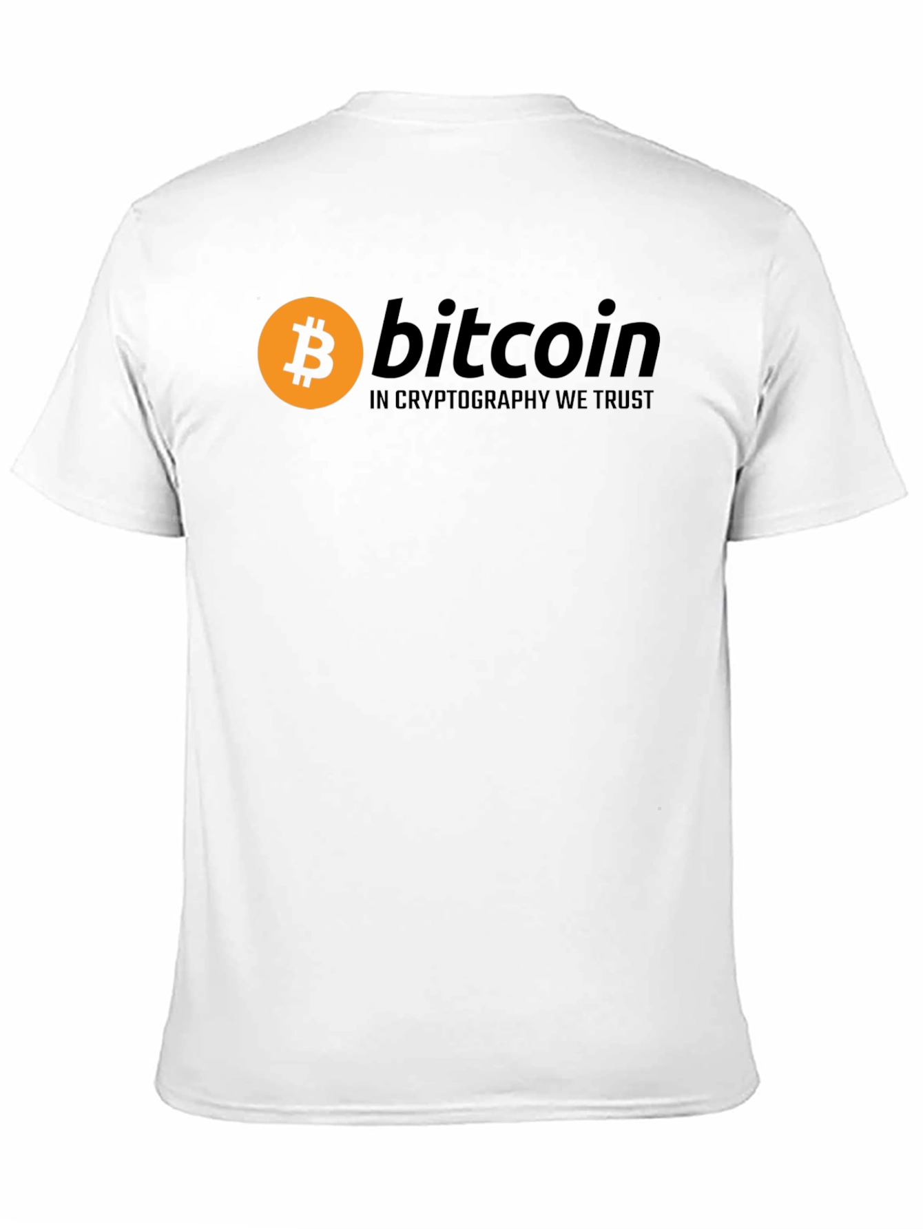 Bitcoin Crypto Black T-Shirt