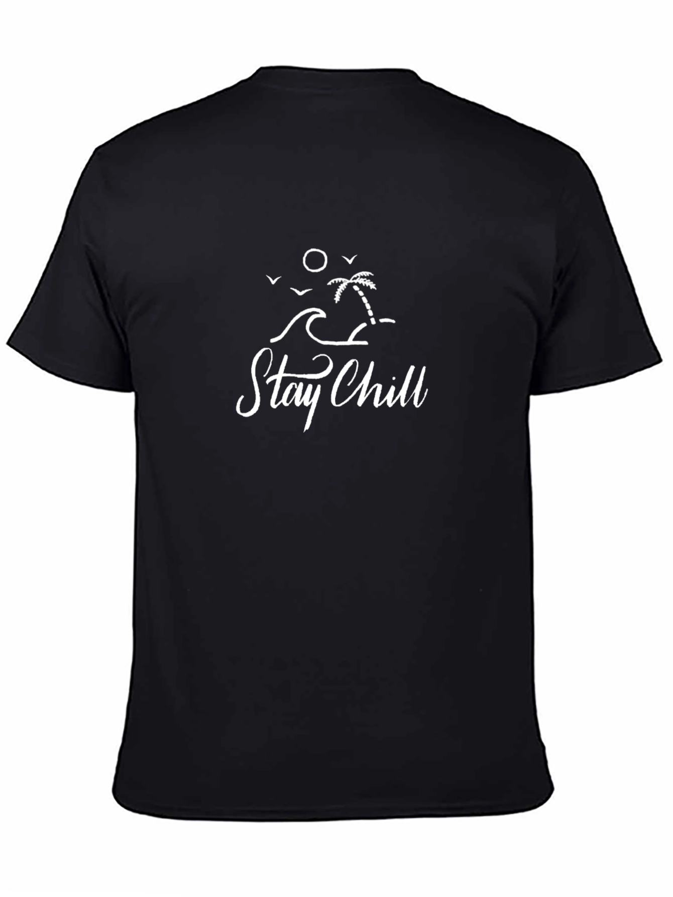 Stay Chill Graphic Tee - Black T-Shirt