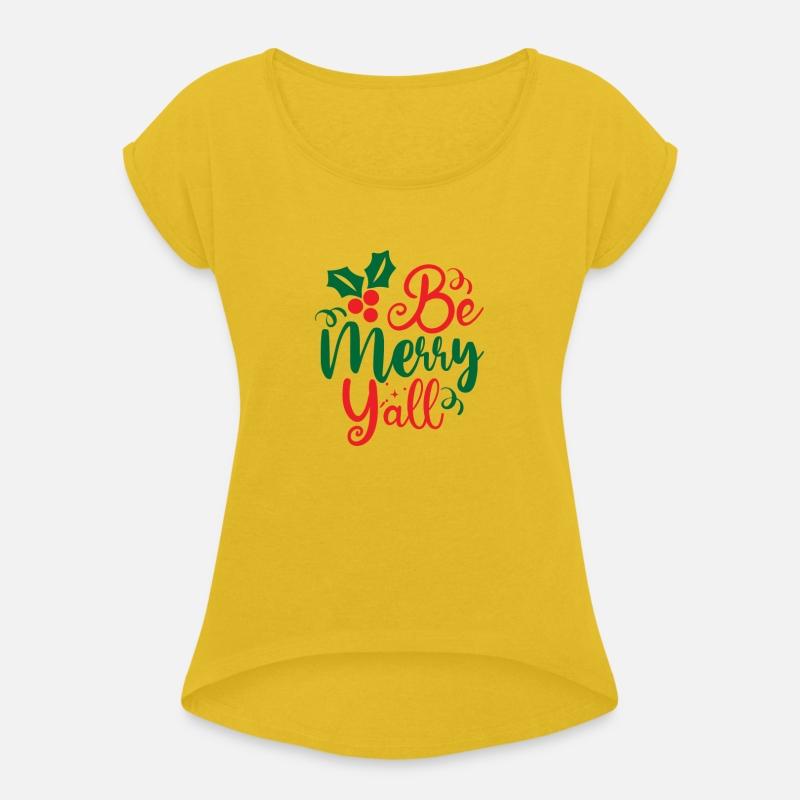 Xmas Christmas Be Merry Y'all Mistletoe