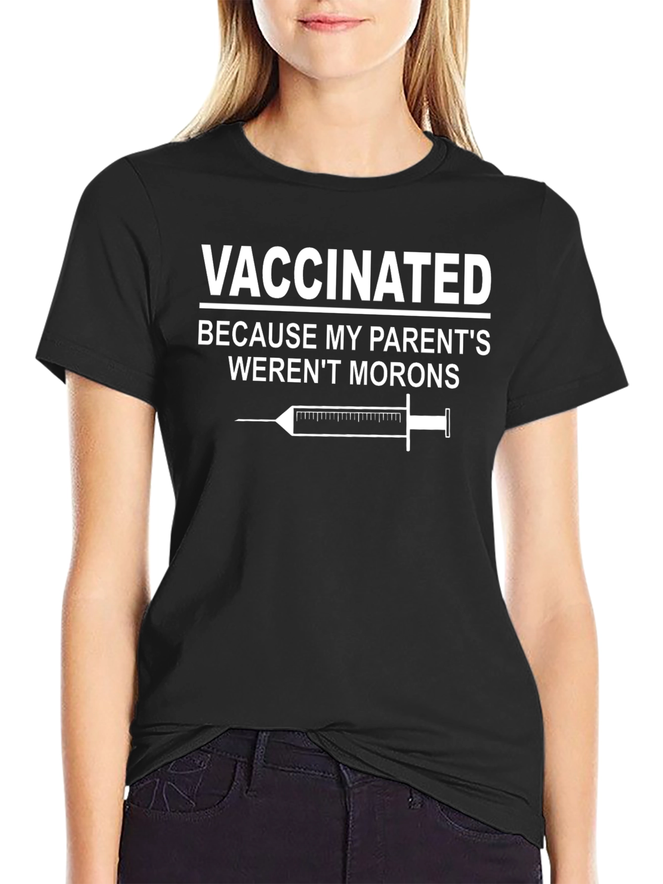 Vaccinated Adult T-Shirt - Anti-Misinformation