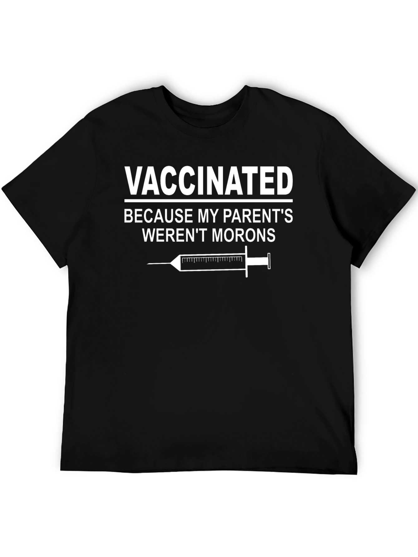 Vaccinated Adult T-Shirt - Anti-Misinformation