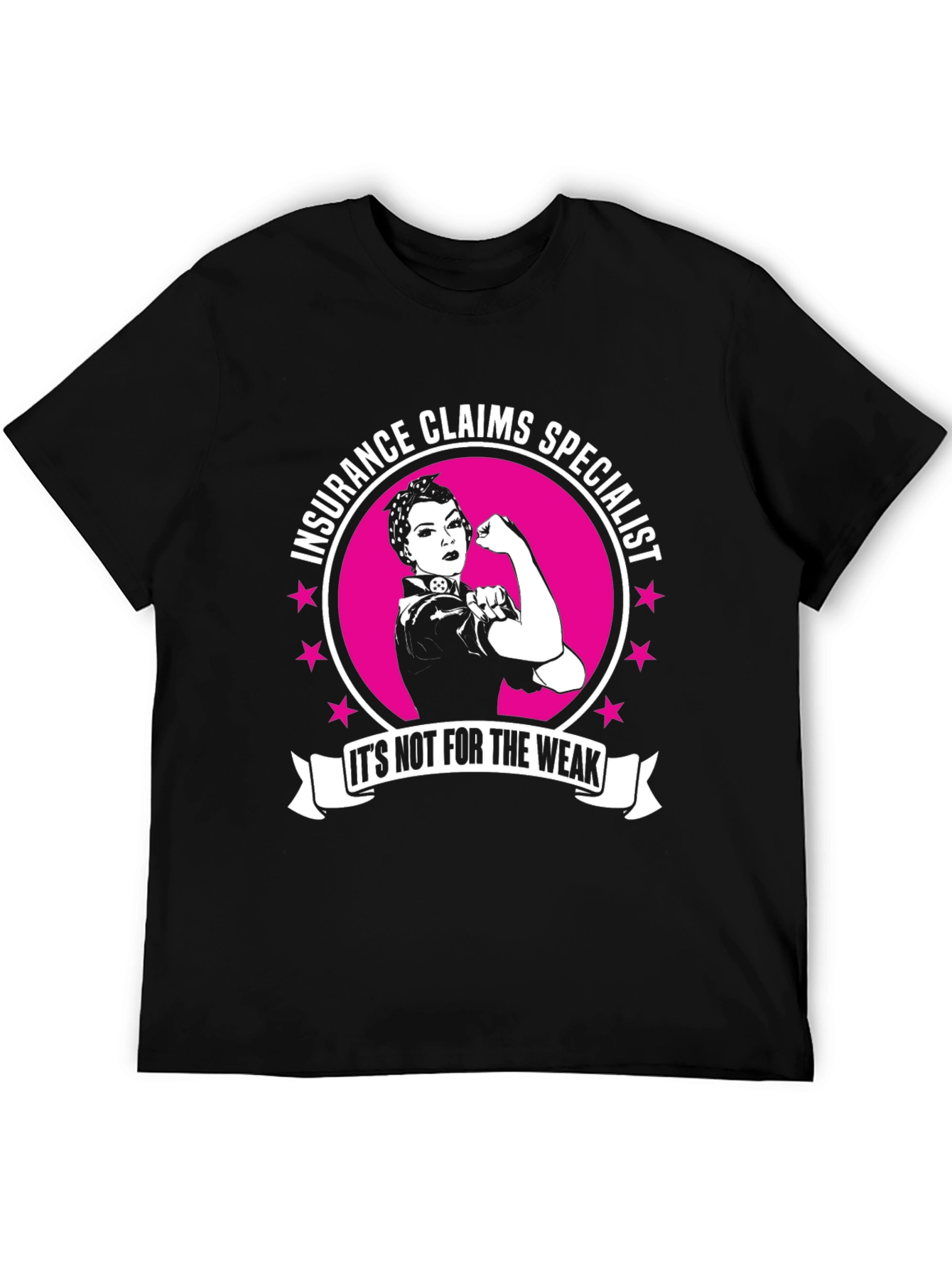Insurance Claims Specialist Rosie the Riveter T-Shirt