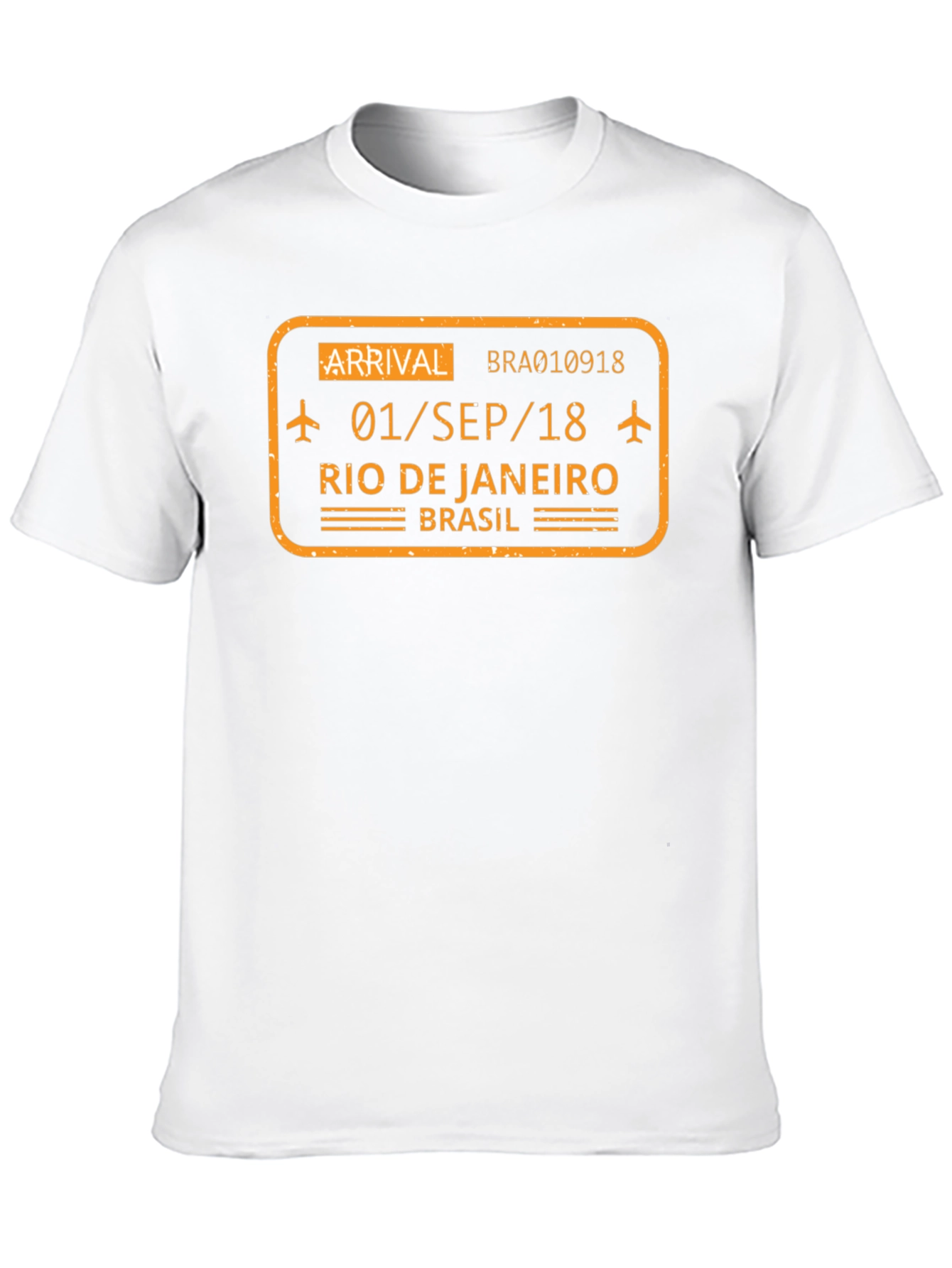 Rio de Janeiro Arrival T-Shirt - Black
