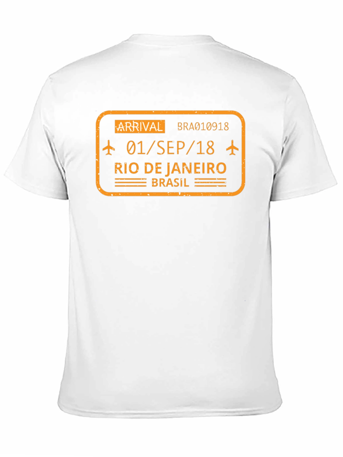Rio de Janeiro Arrival T-Shirt - Black