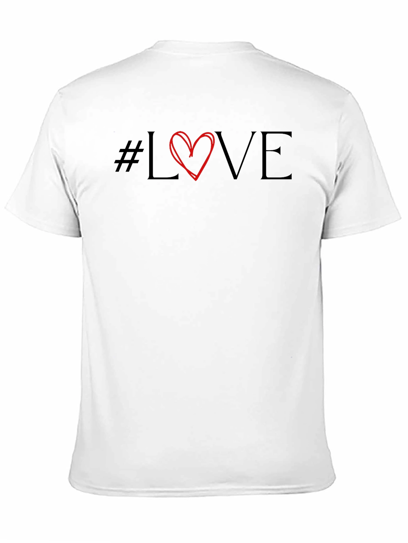 #Love T-Shirt - Stylish Graphic Tee for Men